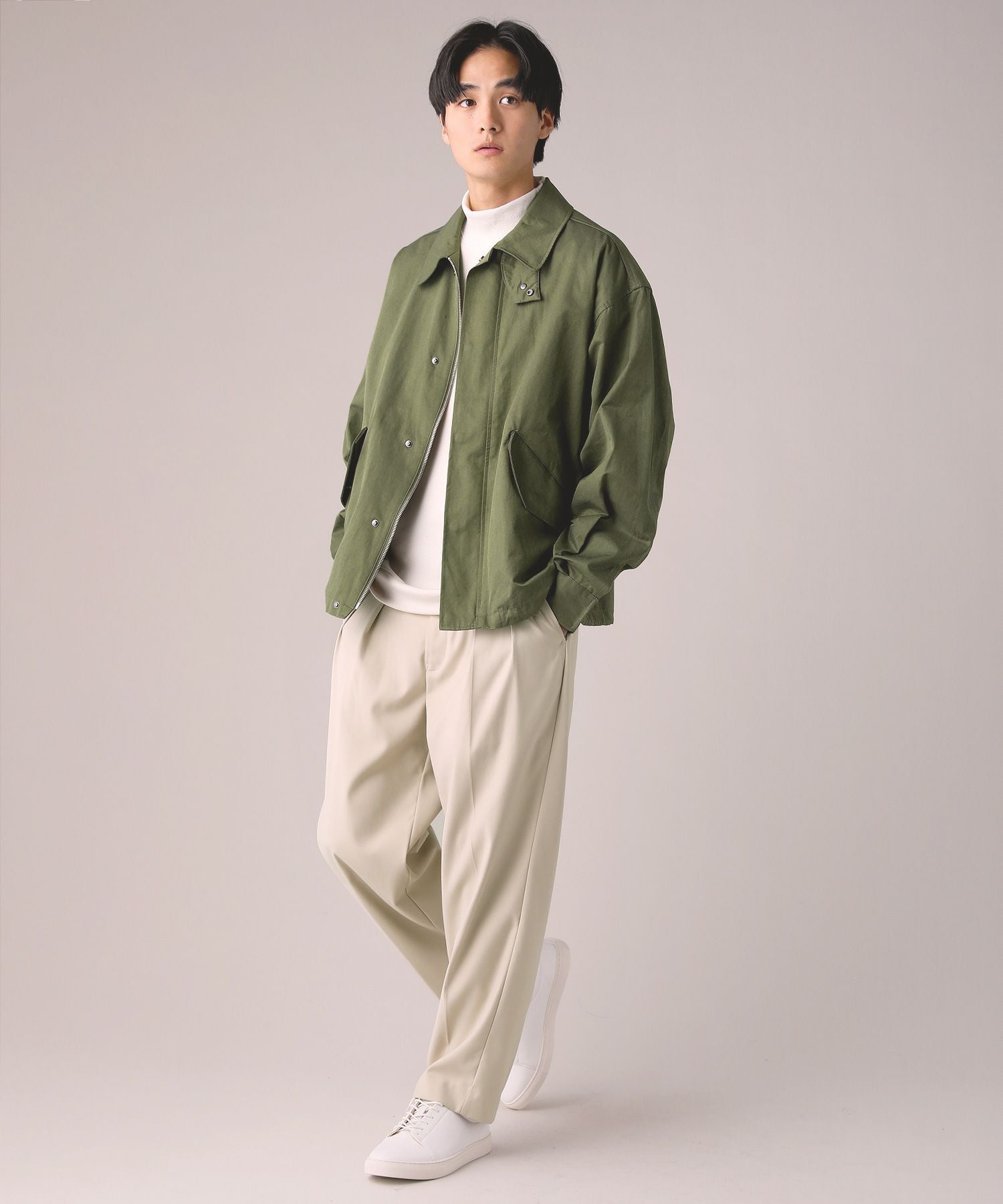 ミリタリーツイルユーティリティショートブルゾン | 【公式】SPU スプ