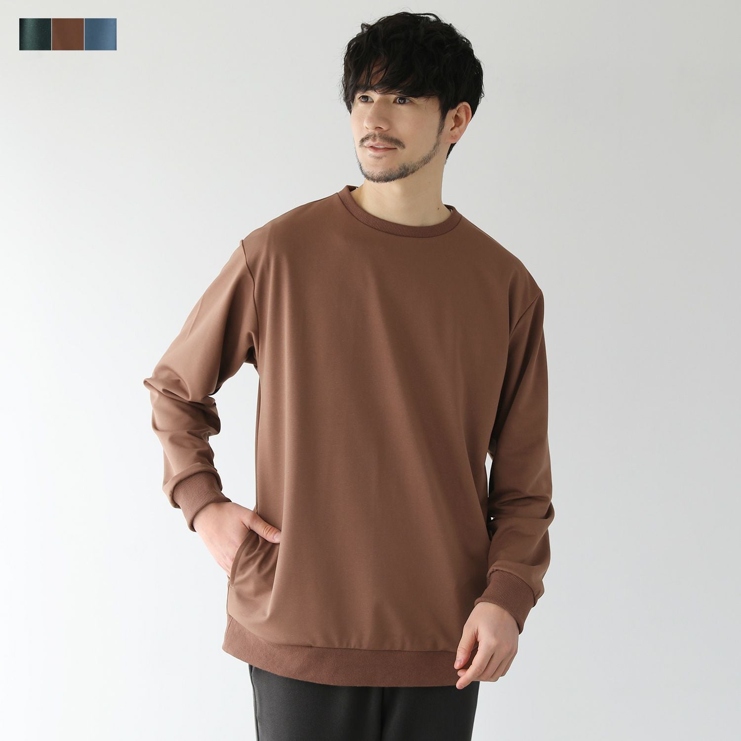 ポケット付きスウェットシャツプルオーバー | 【公式】SPU スプ公式