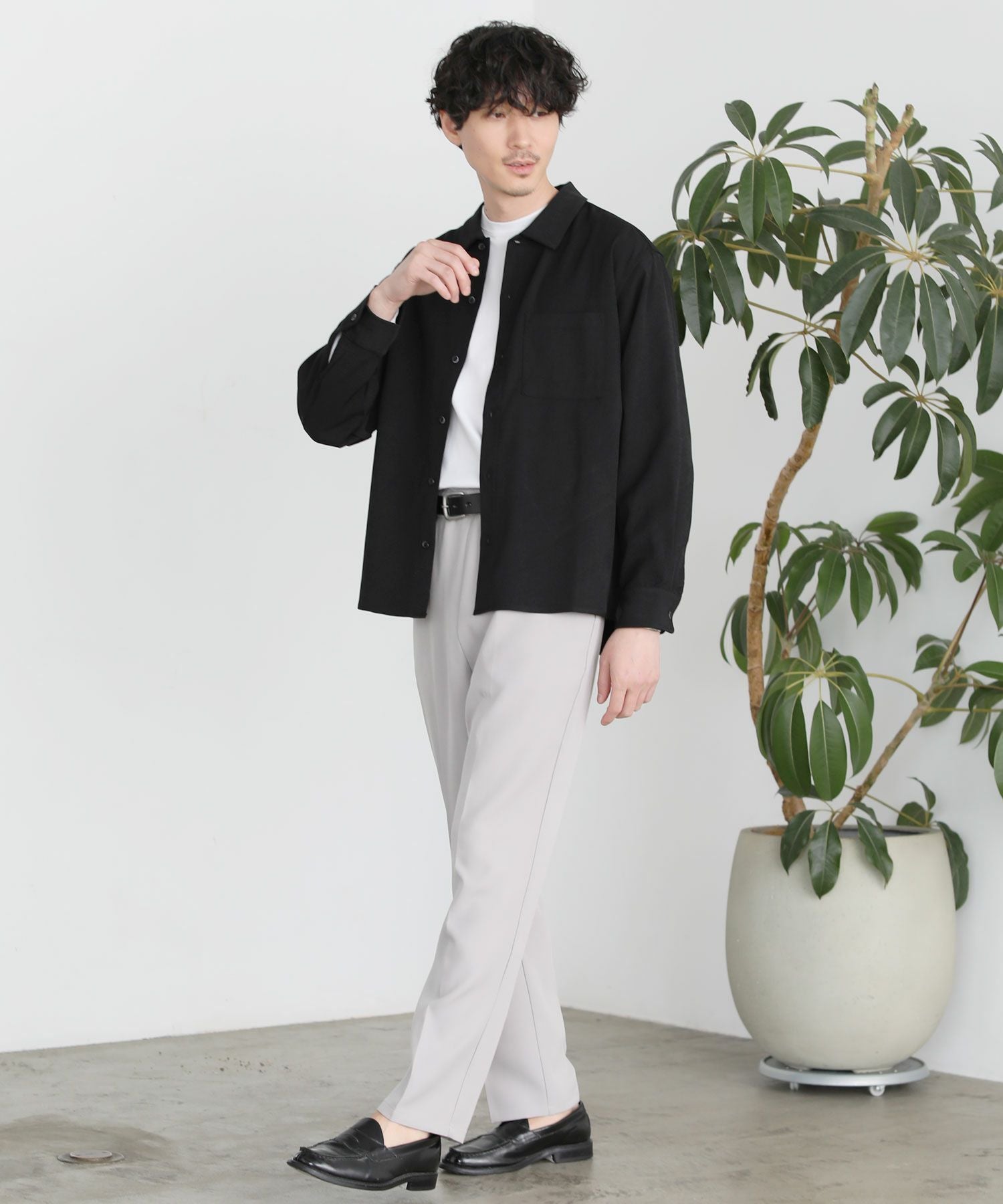 ポリエステルレギュラーカラー長袖シャツ | 【公式】SPU スプ公式通販