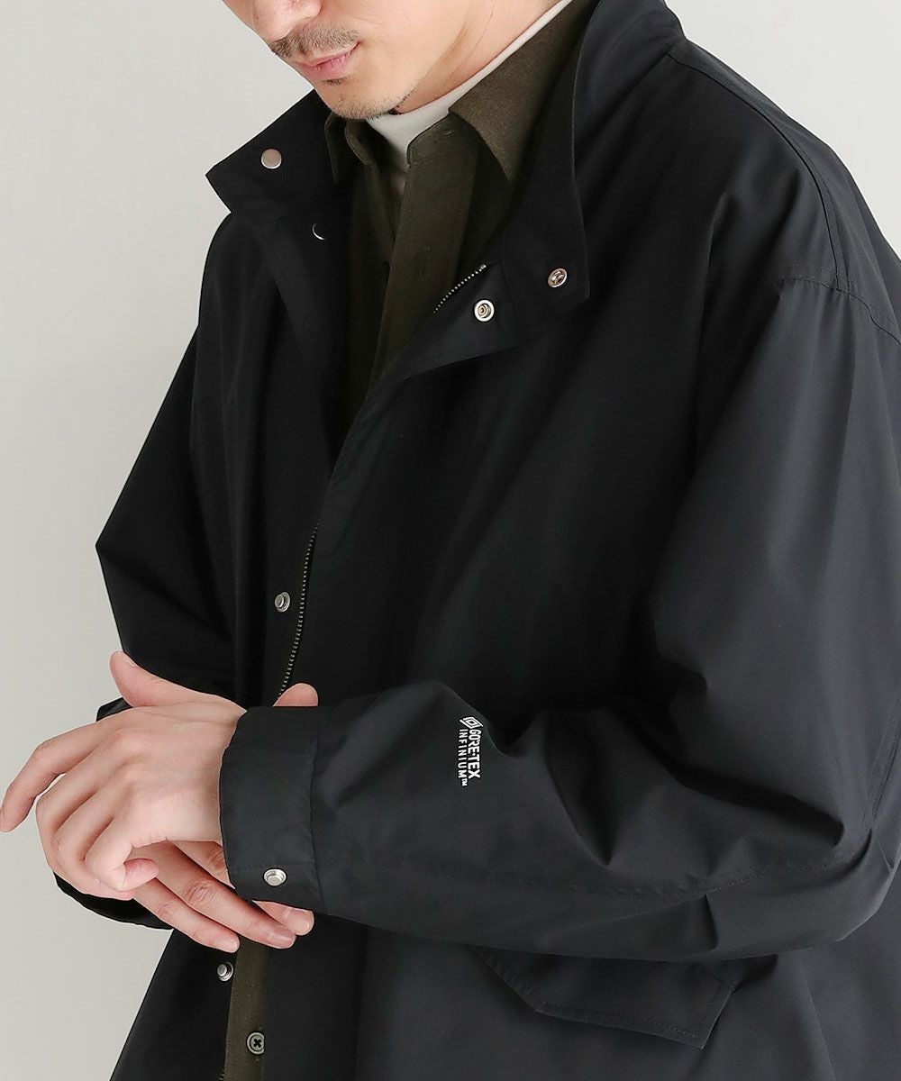 新品⭐︎定価¥63800 ＜H＞OLMETEX スナップブルゾン GORE-TEX infinium(TM) ミリタリーショートモッズブルゾン | 【公式