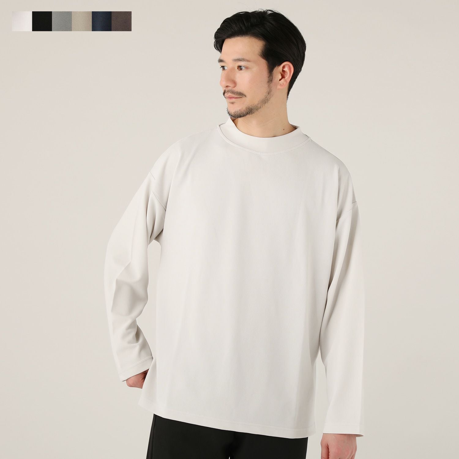 カットジョーゼットワイドモックネックロンT | 【公式】SPU スプ公式