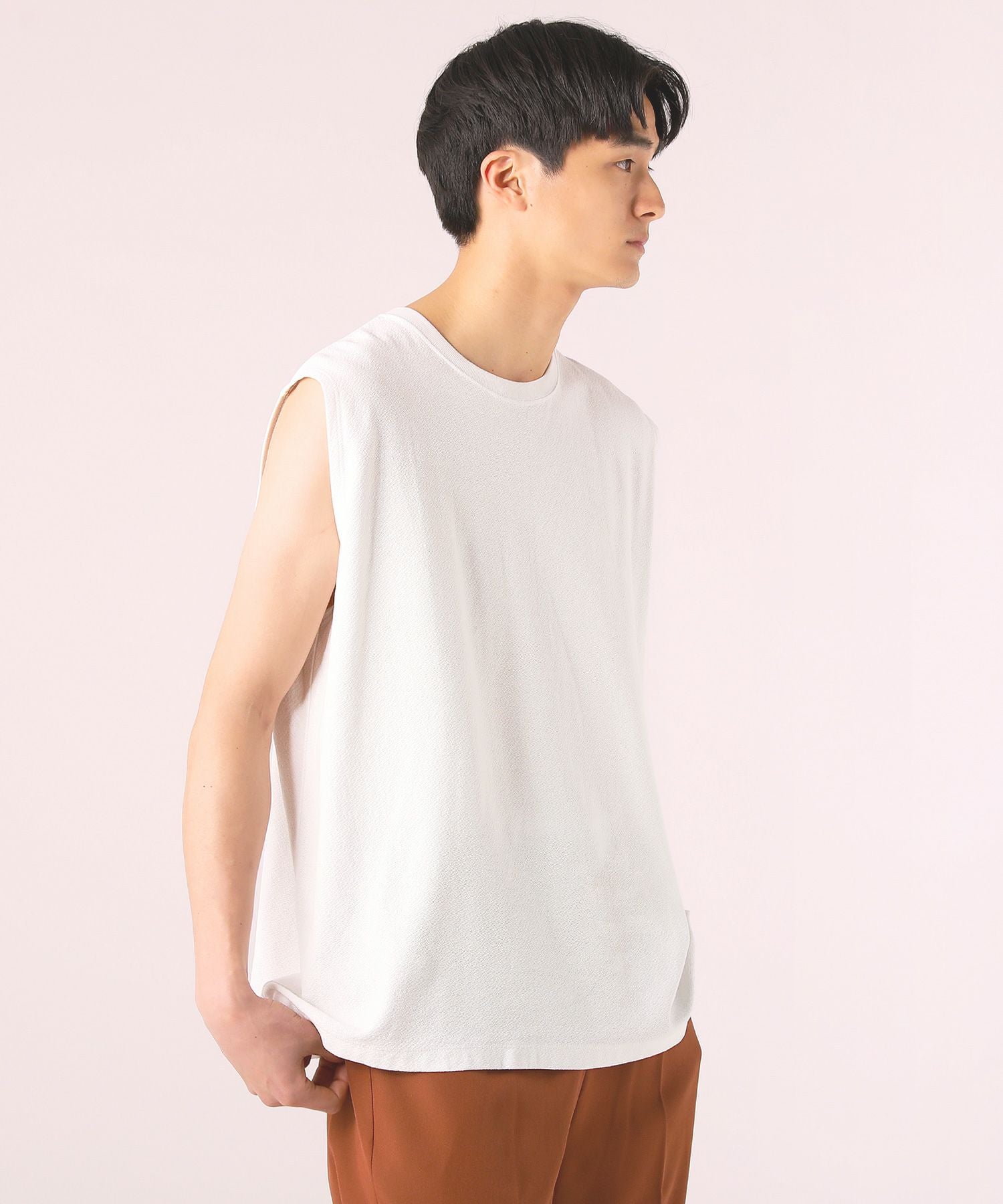 【石土さん専用】 スリーブレス トップス MVSドライアムンゼンスリーブレスTシャツ | 【公式】SPU スプ公式通販