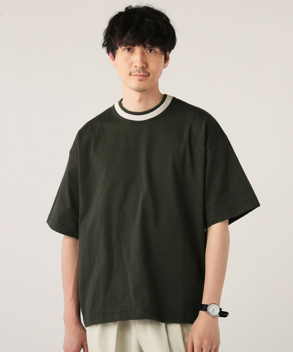 日本製VORTEX 8オンス(MVS天竺) キーネック ハーフスリーブTシャツ