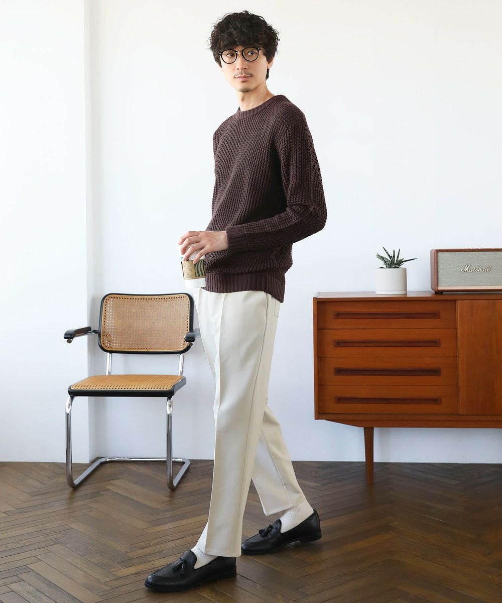 リラクシングシルエットセンタープレススラックスパンツ | 【公式】SPU