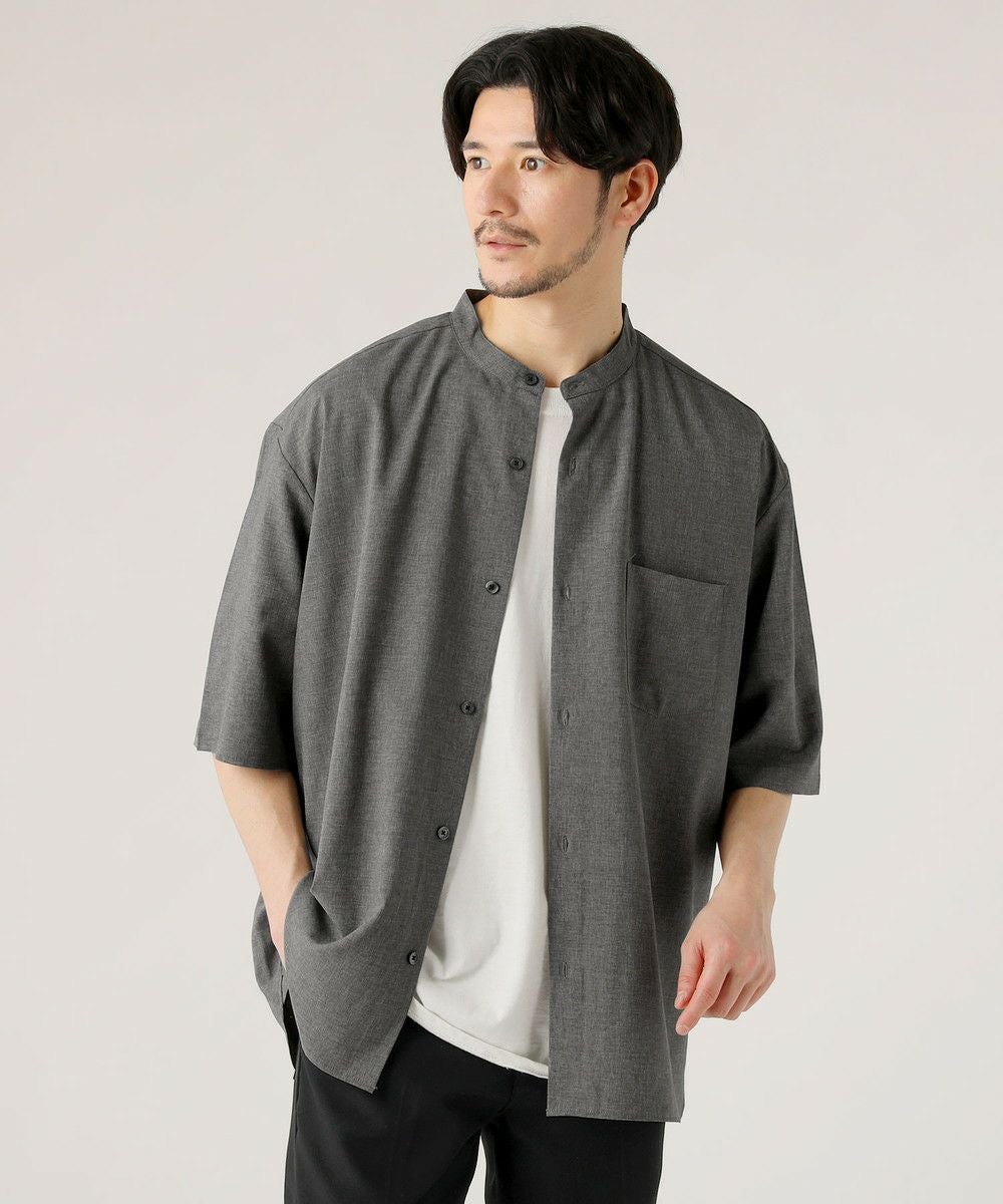 クリックライトバンドカラー半袖シャツ | 【公式】SPU スプ公式通販