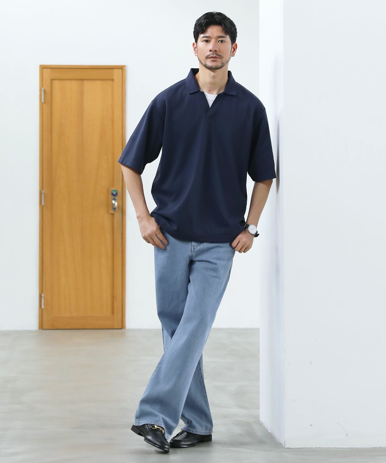 POLO フタフタ　ブランジェス　半袖トップス　プティマイン　スカッツ パンツ類 抗菌防臭＆接触冷感ダブルフェイス半袖鹿の子ポロシャツ | 【公式】SPU