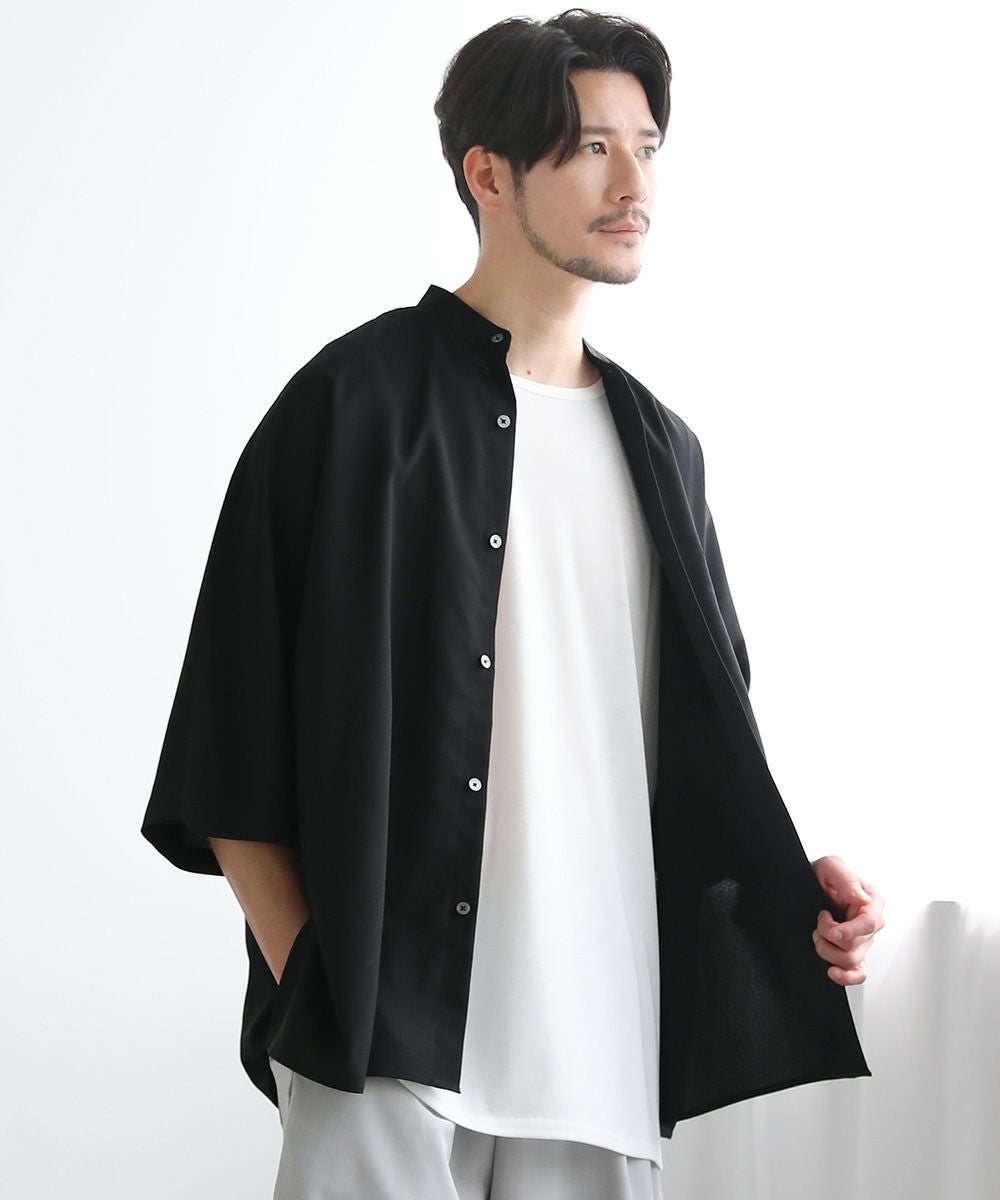 スキッパープルオーバーシャツ／タンクトップ／1タックショートパンツ