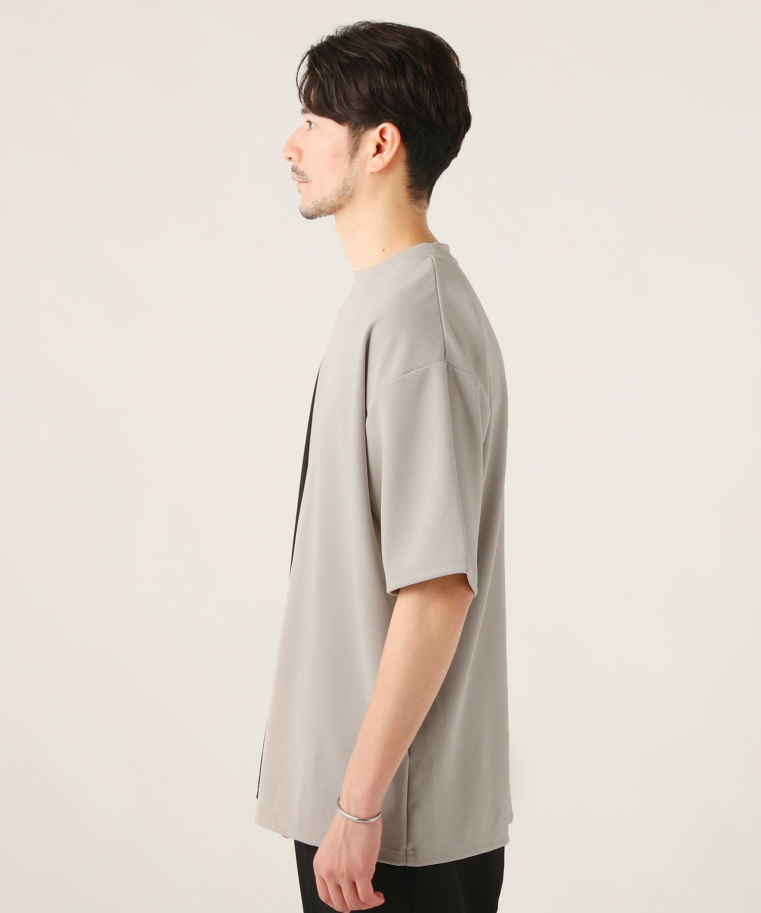 カットジョーゼット切り替えTシャツ | 【公式】SPU スプ公式通販