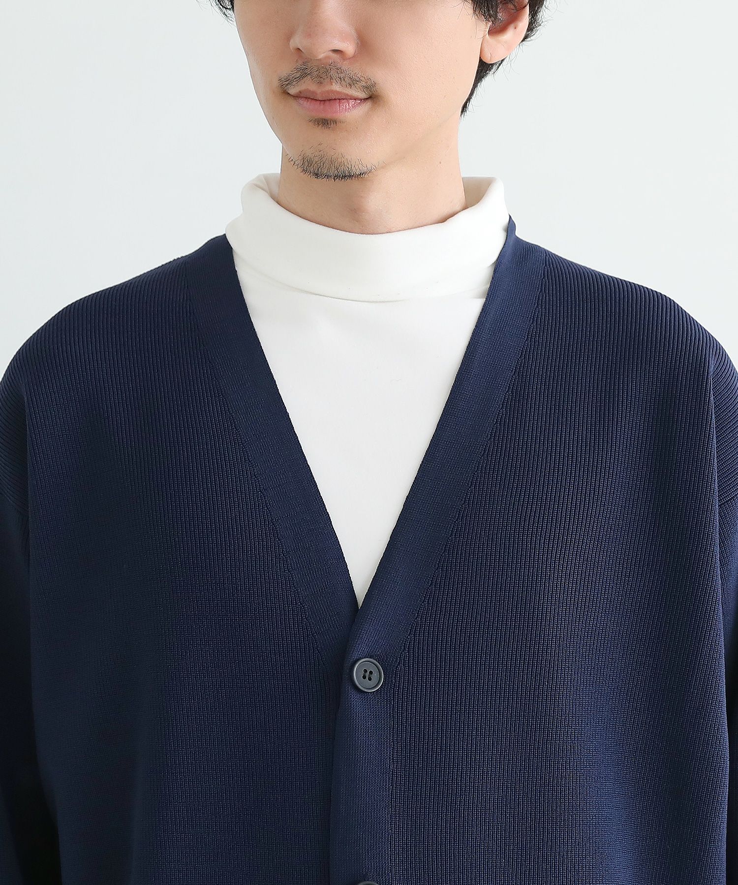 #SuperBeauty #長袖 #カーディガン  #40サイズ #ネイビー zero和紙スーパーストレッチロングカーディガン1枚 – Makuake STORE