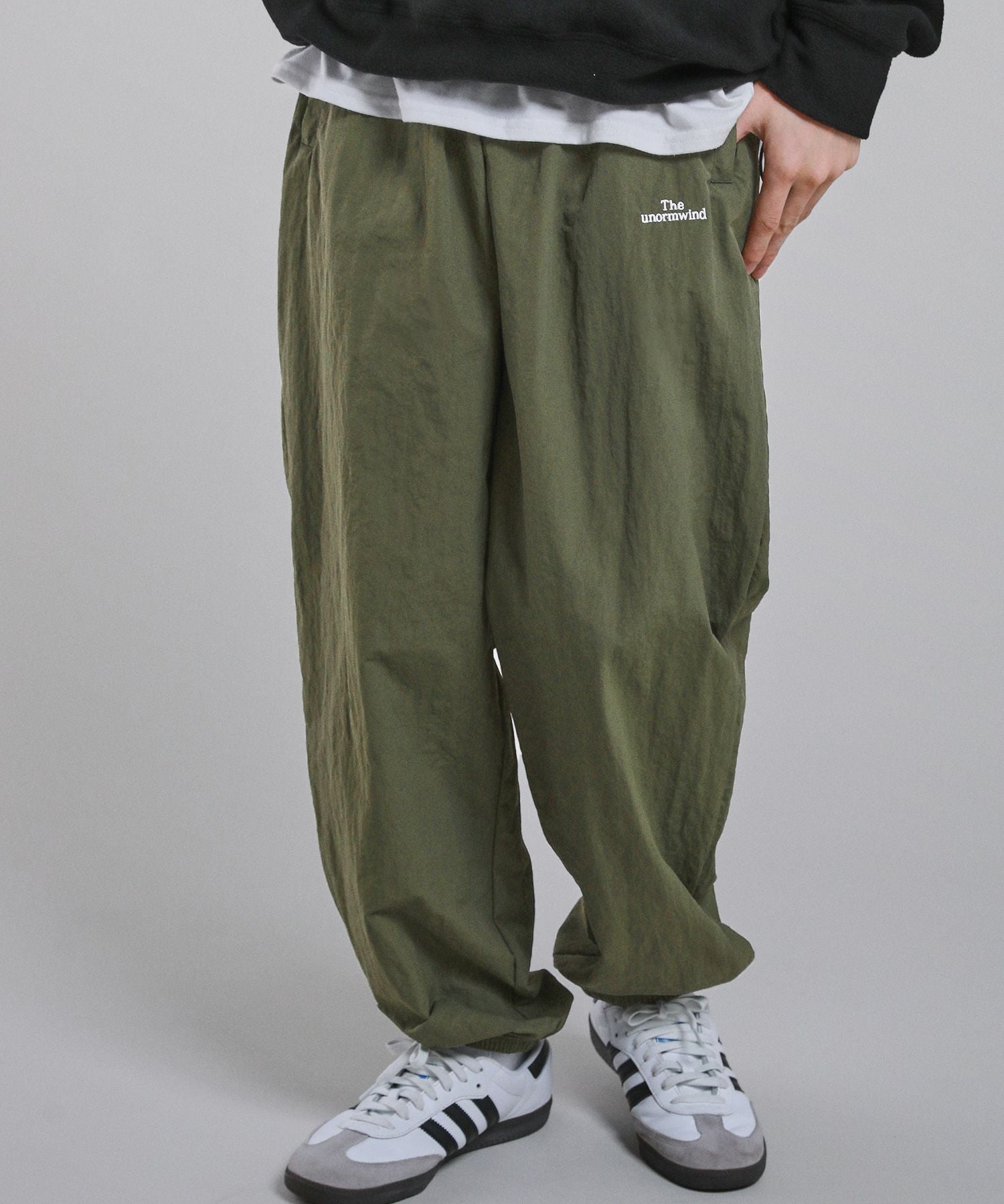 刺繍ロゴワッシャーナイロンイージーパンツ | 【公式】SPU スプ公式