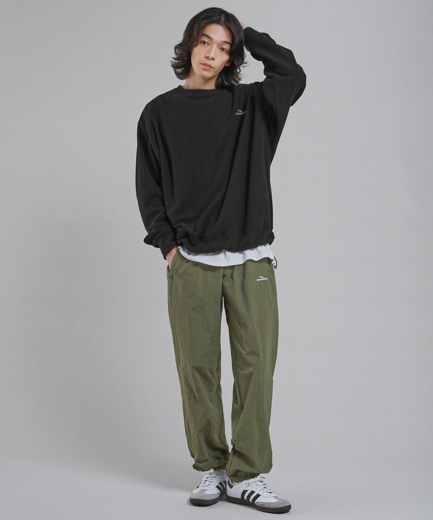 刺繍ロゴワッシャーナイロンイージーパンツ | 【公式】SPU スプ公式