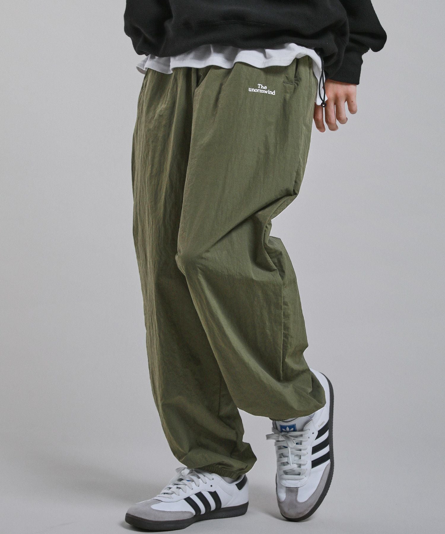 刺繍ロゴワッシャーナイロンイージーパンツ | 【公式】SPU スプ公式