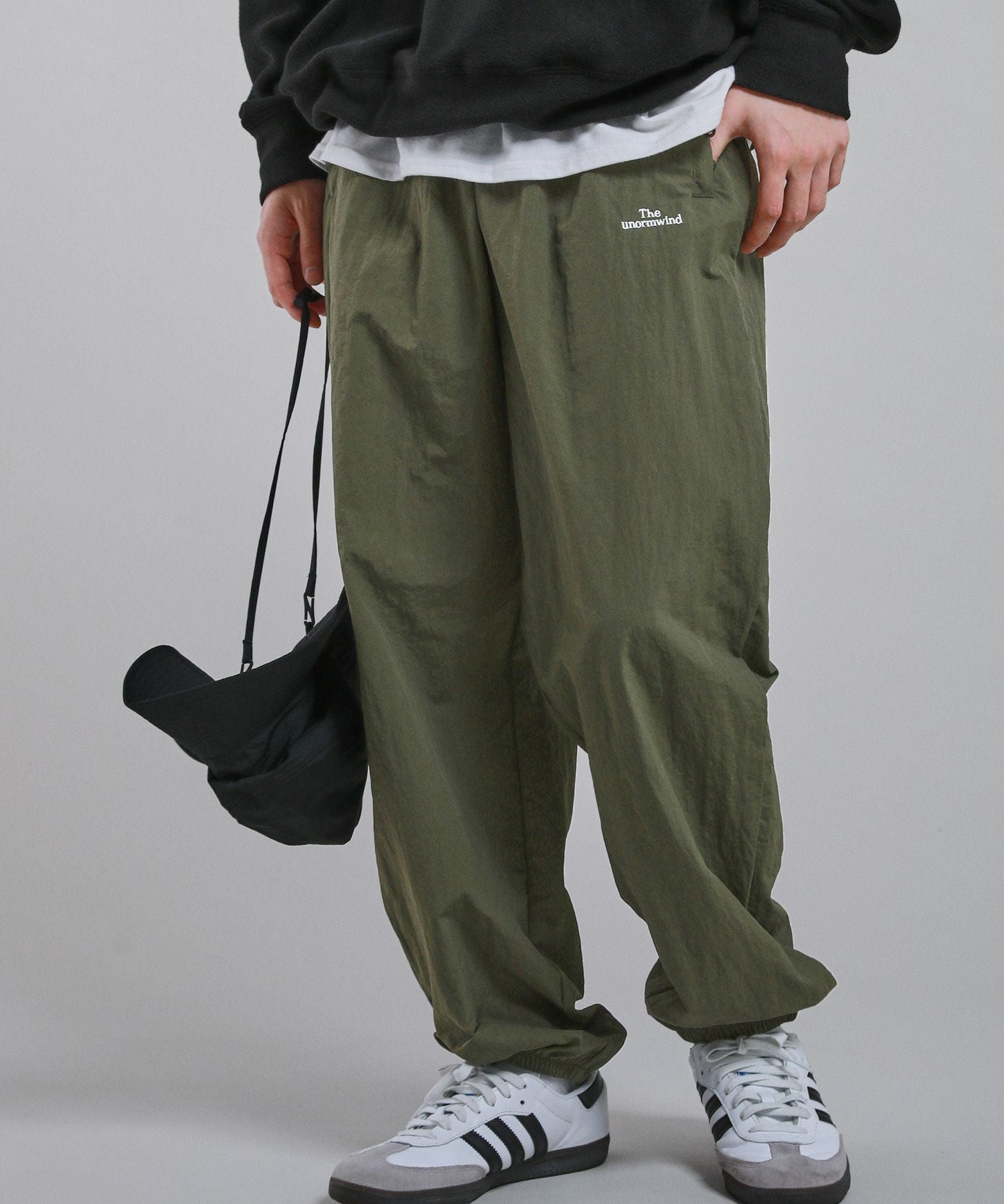 刺繍ロゴワッシャーナイロンイージーパンツ | 【公式】SPU スプ公式