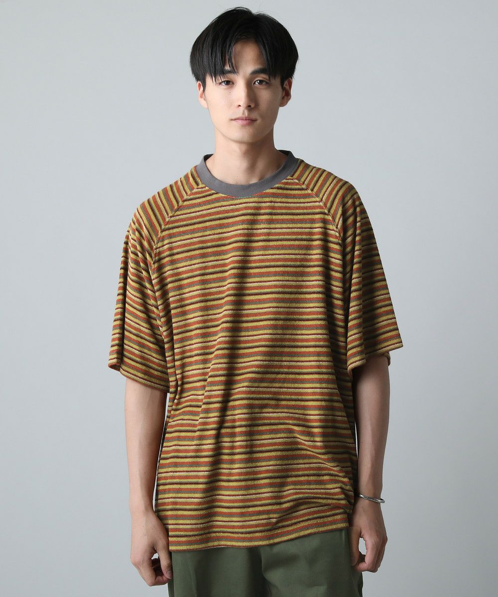 ちゃいろくらぶいん　ボーダーTシャツ　スカーチョ　ラップデザインスカート マイクロボーダーラグランリンガーTシャツ | 【公式】SPU スプ公式通販