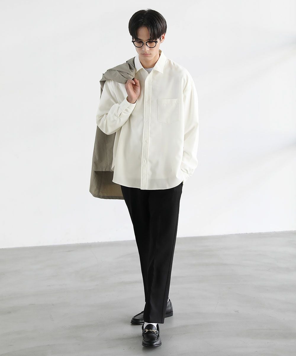 日本製LANATEC(R)ウォッシャブルレギュラーカラー長袖シャツ | 【公式