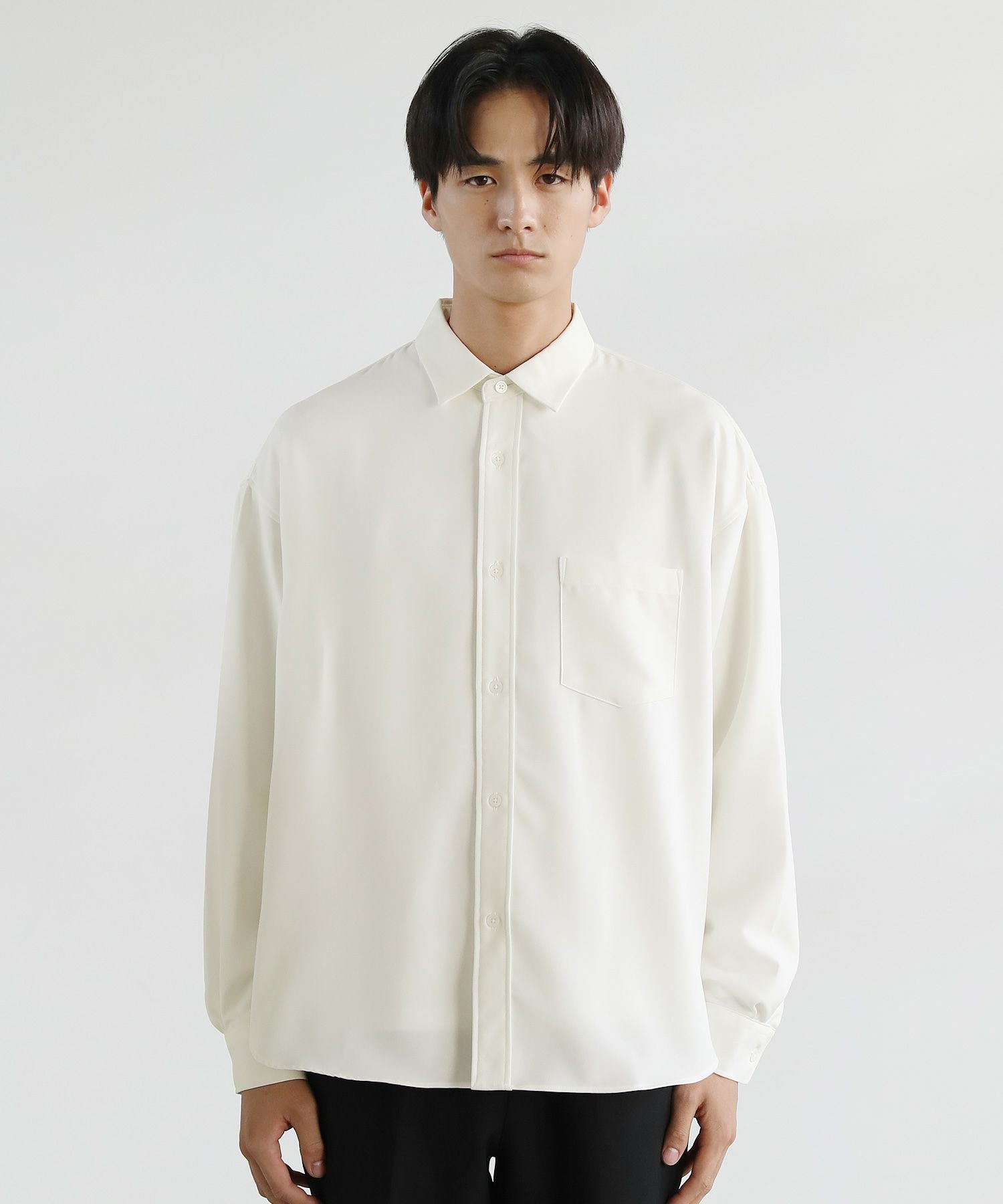 日本製LANATEC(R)ウォッシャブルレギュラーカラー長袖シャツ | 【公式