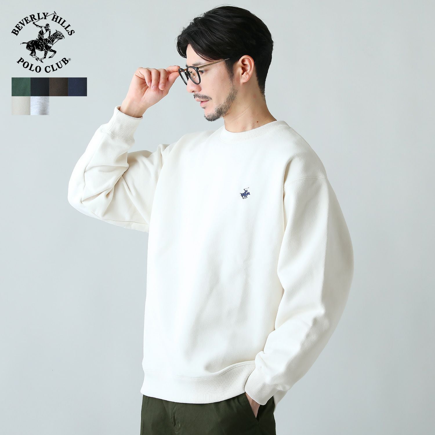 裏起毛ワンポイントクルートレーナー | 【公式】SPU スプ公式通販