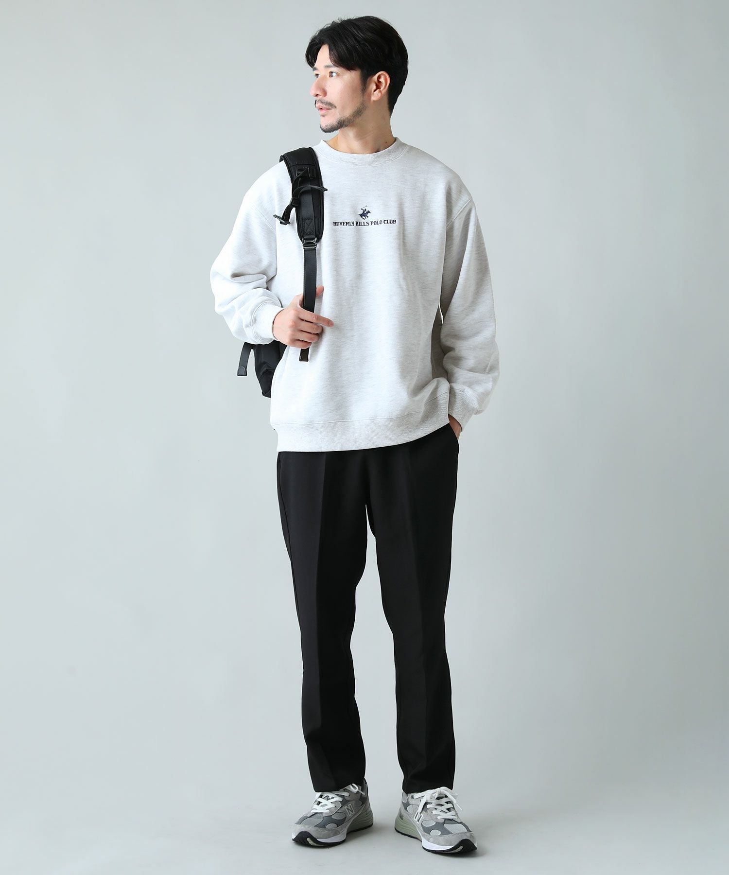 裏起毛ワンポイントクルートレーナー | 【公式】SPU スプ公式通販