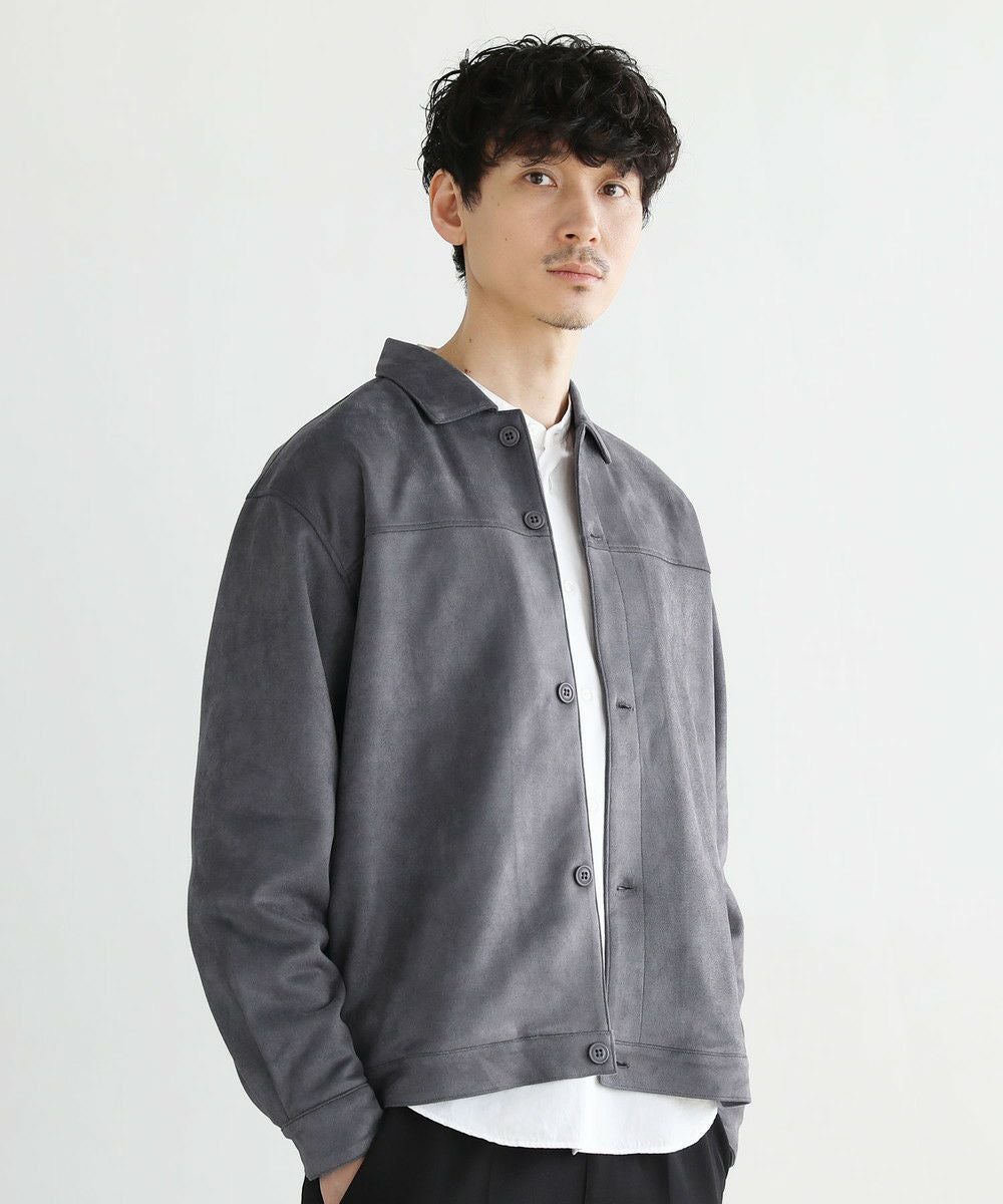 フェイクスウェードシャツジャケット | 【公式】SPU スプ公式通販