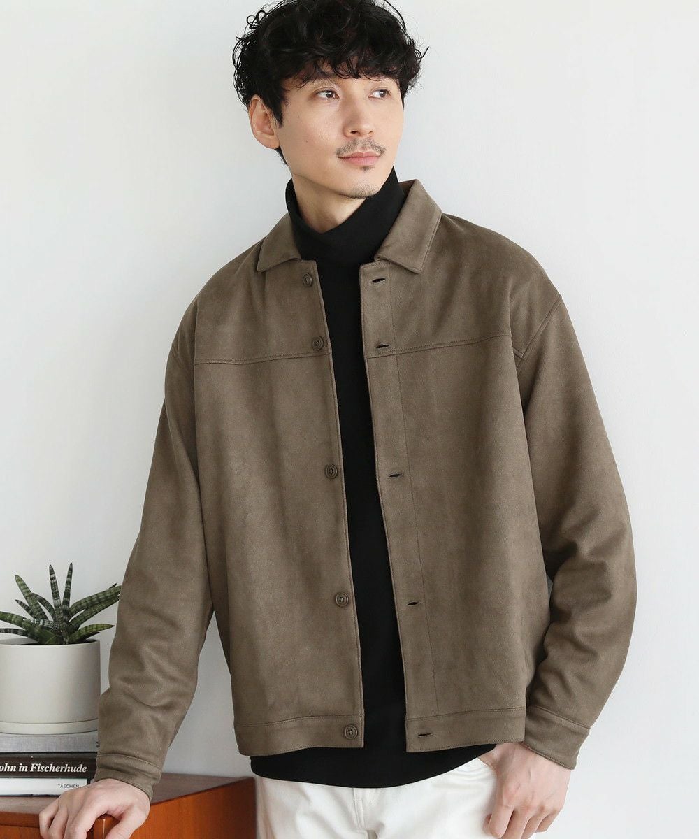 フェイクスウェードシャツジャケット | 【公式】SPU スプ公式通販