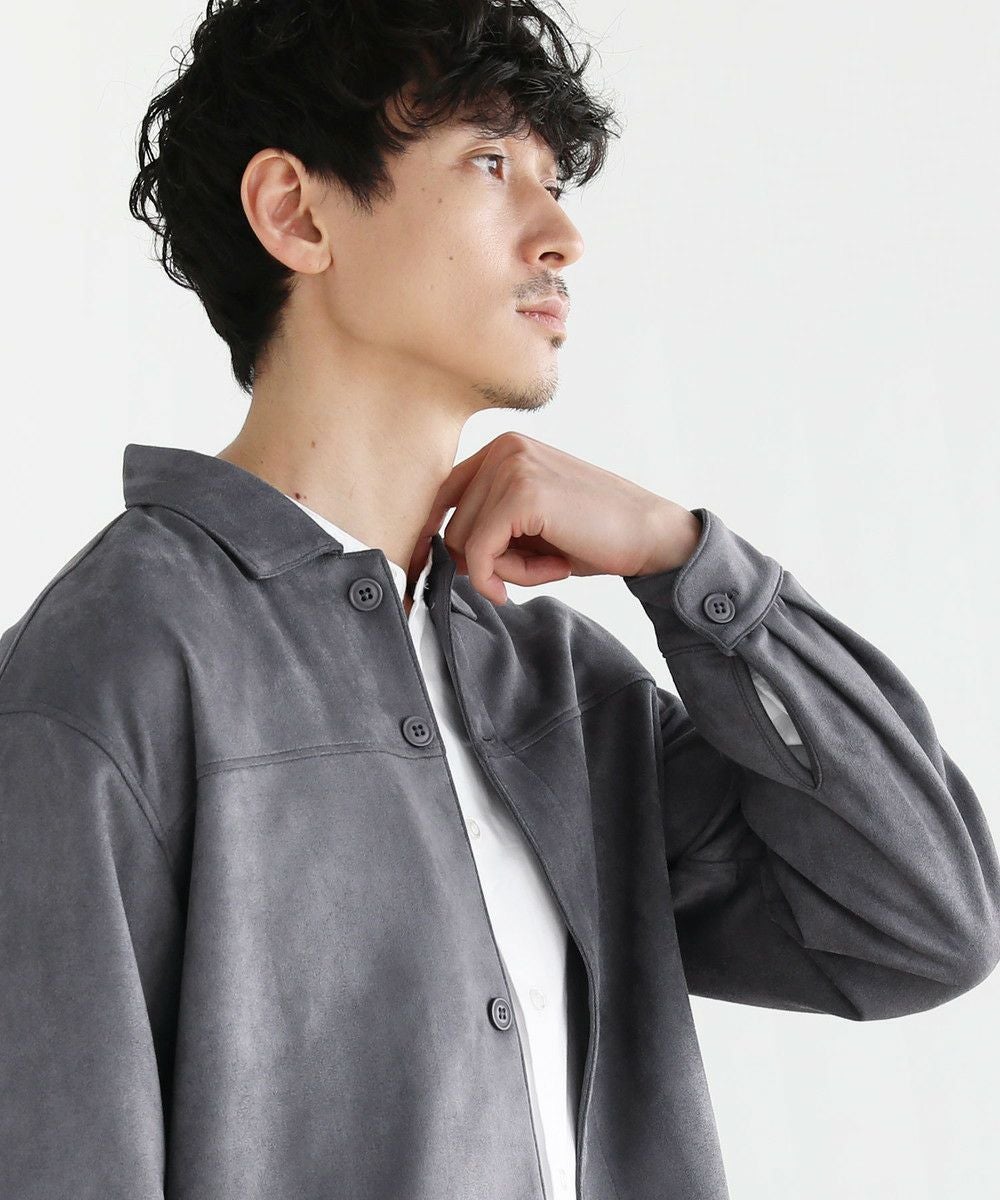 フェイクスウェードシャツジャケット | 【公式】SPU スプ公式通販