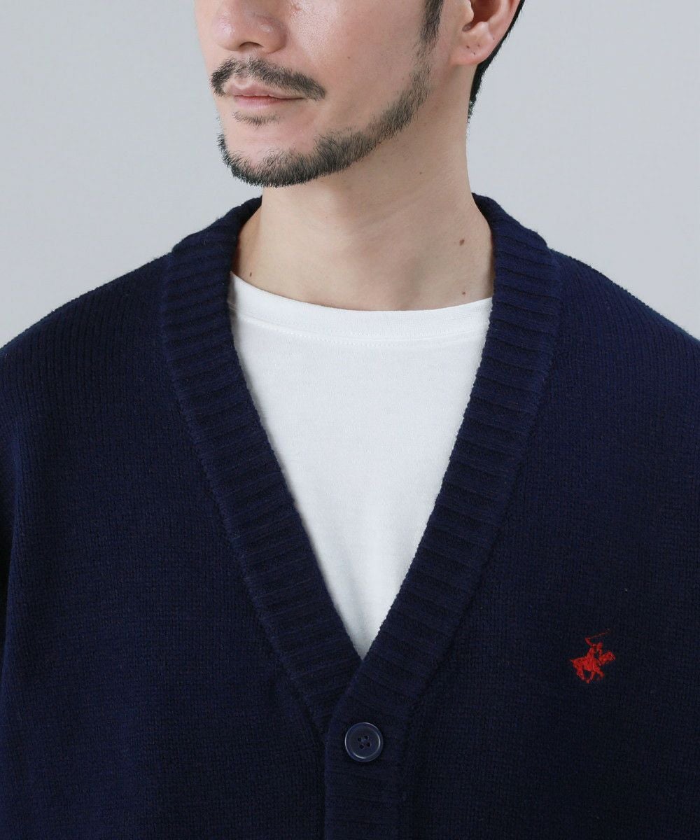 ゴールデングース Vネック ニットカーディガン ワンポイントロゴ 刺繍 XS 紺 楽天市場】GOLDEN GOOSE ゴールデングース カーディガン GWP00949