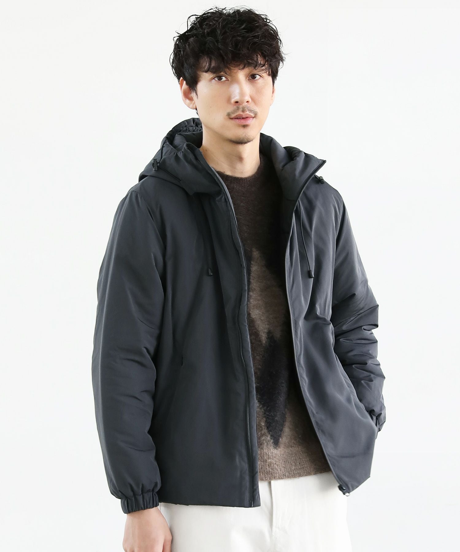 ボリュームハイネック中綿アウタージャケット | 【公式】SPU スプ公式