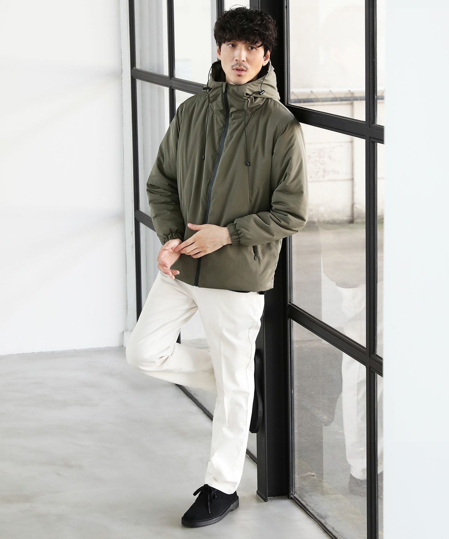 ボリュームハイネック中綿アウタージャケット | 【公式】SPU スプ公式