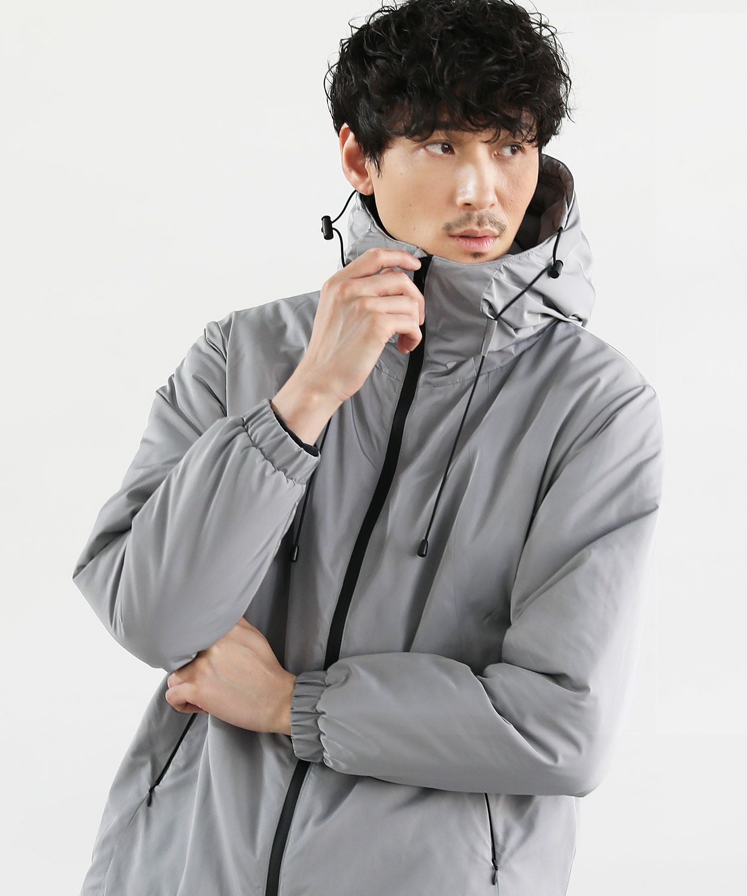 ボリュームハイネック中綿アウタージャケット | 【公式】SPU スプ公式