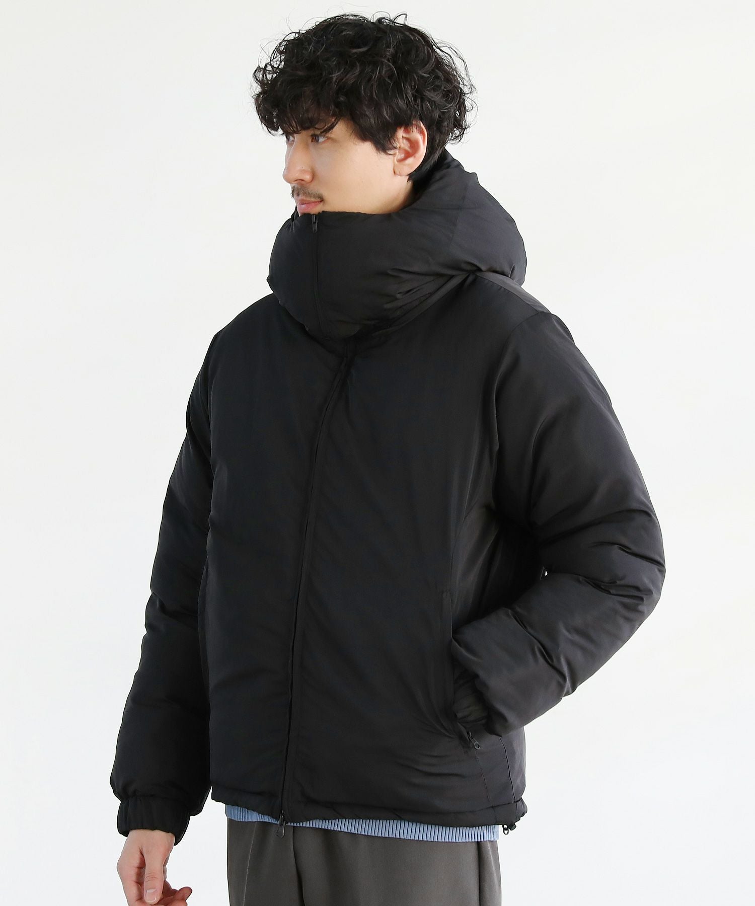 フード脱着2WAYポリエステルダウンジャケット | 【公式】SPU スプ公式