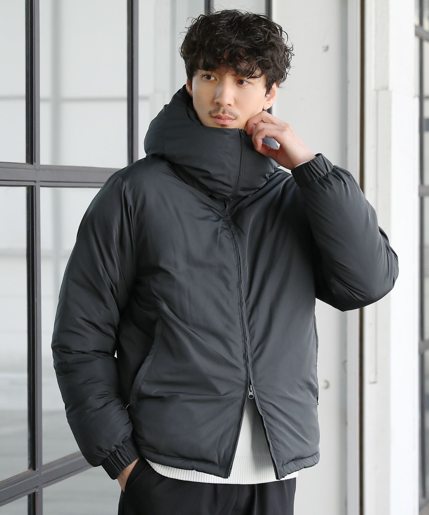 フード脱着2WAYポリエステルダウンジャケット | 【公式】SPU スプ公式