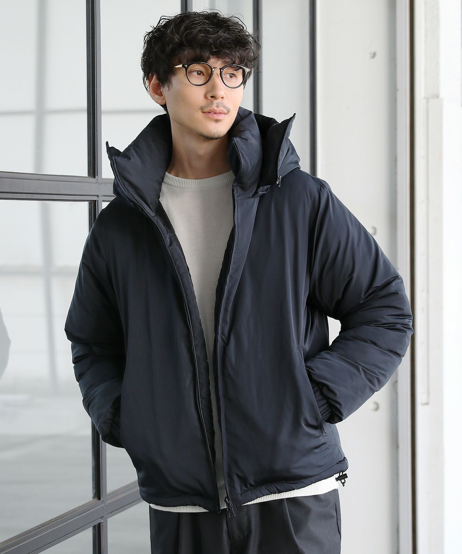 フード脱着2WAYポリエステルダウンジャケット | 【公式】SPU スプ公式