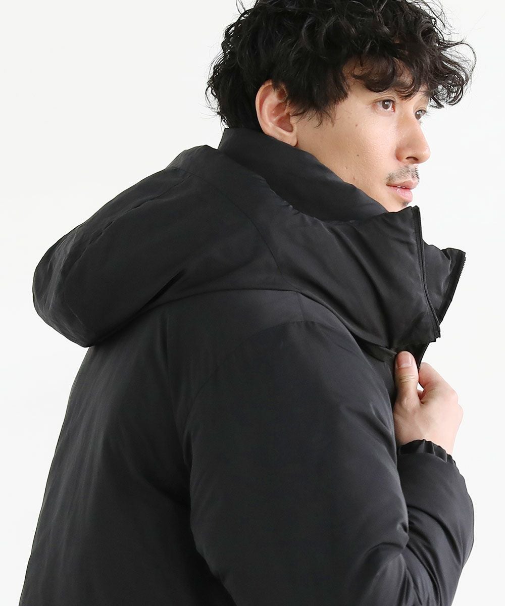 STATE of MIND 　手洗いOK　着脱フード　ダウンジャケット　試着のみ フード脱着2WAYポリエステルダウンジャケット | 【公式】SPU スプ公式