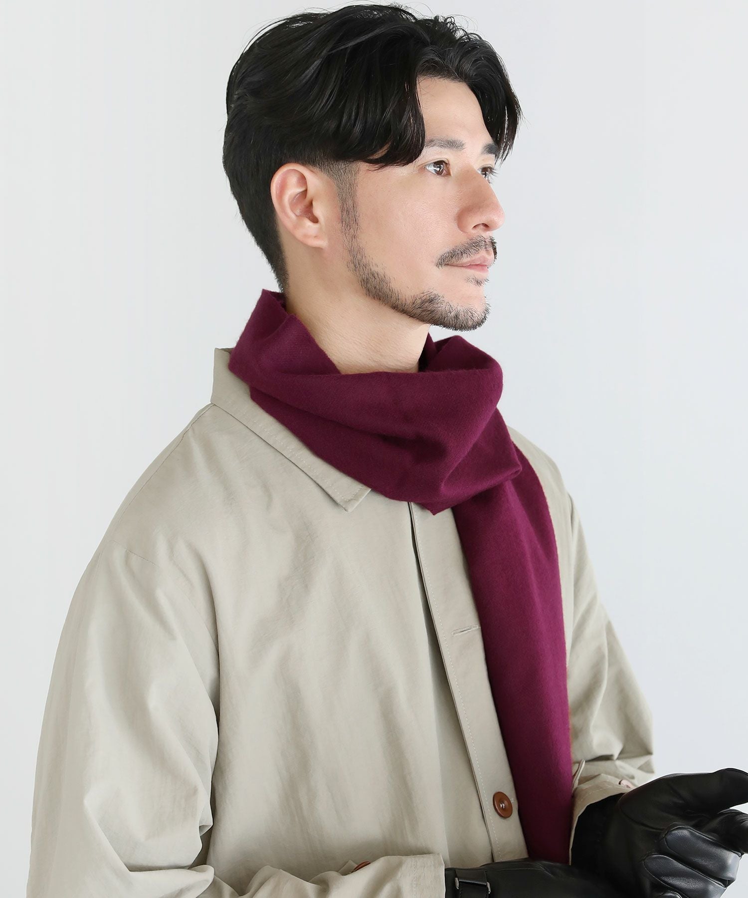 Natural Basic カシミヤ100%のマフラー カシミヤ100％ベーシックマフラー | 【公式】SPU スプ公式通販｜メンズ