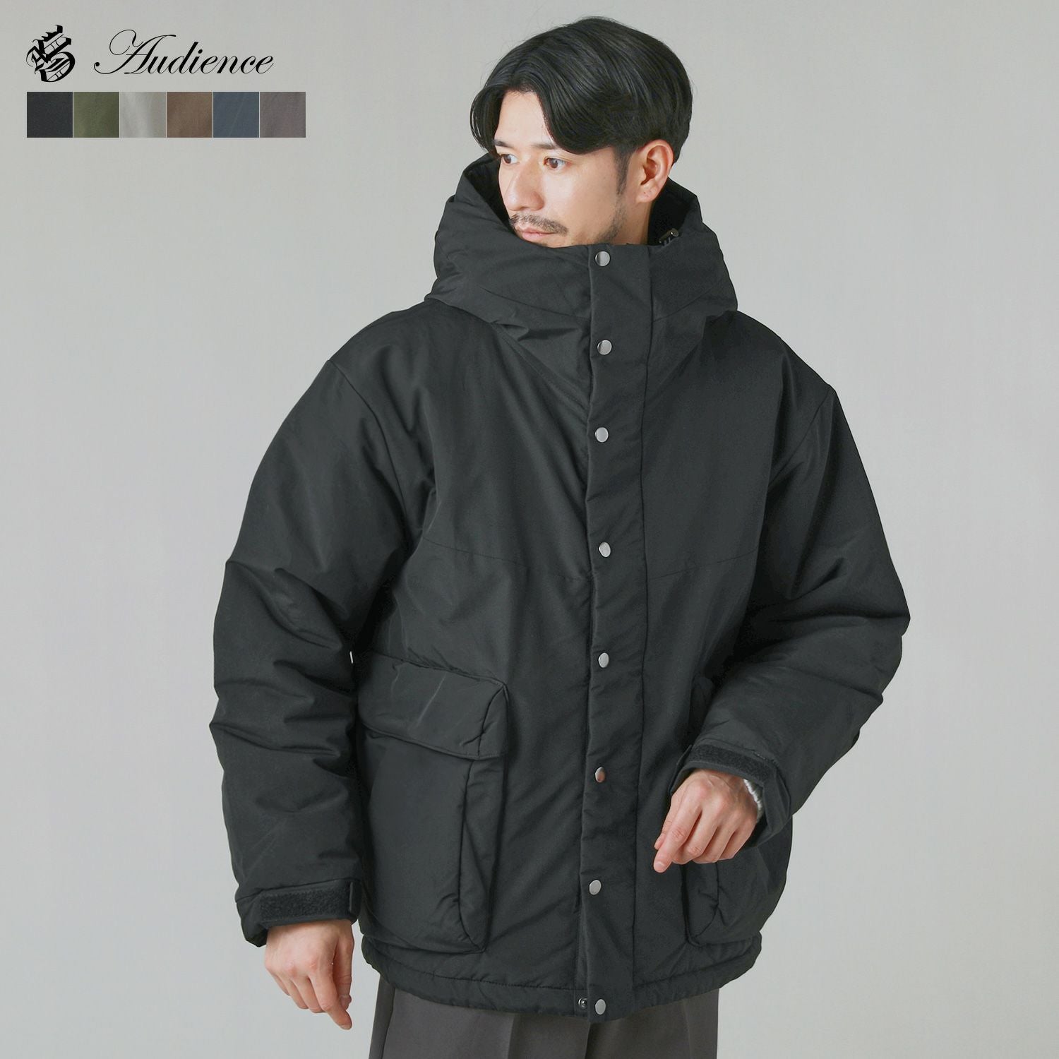 60/40クロスSorona(R)Dupont中綿ビッグポケットマウンテンパーカー