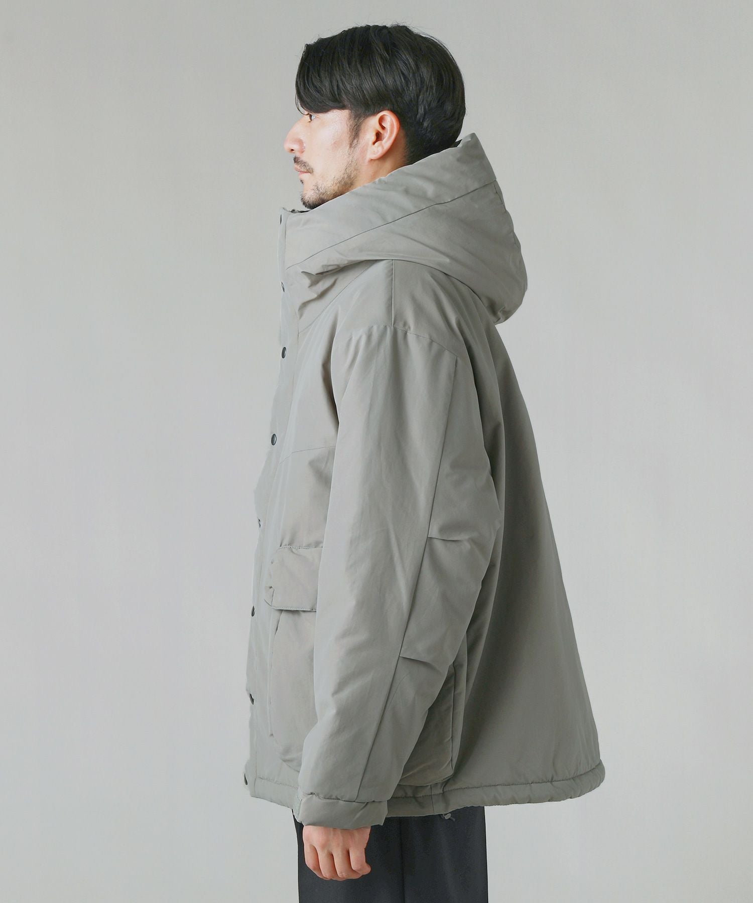 60/40クロスSorona(R)Dupont中綿ビッグポケットマウンテンパーカー