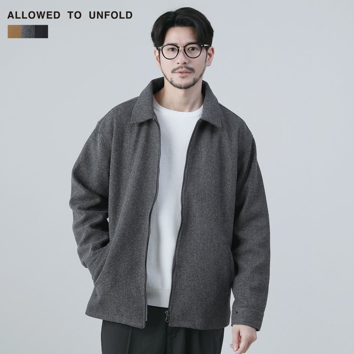 TECHメルトンZIPブルゾン | 【公式】SPU スプ公式通販｜メンズセレクト