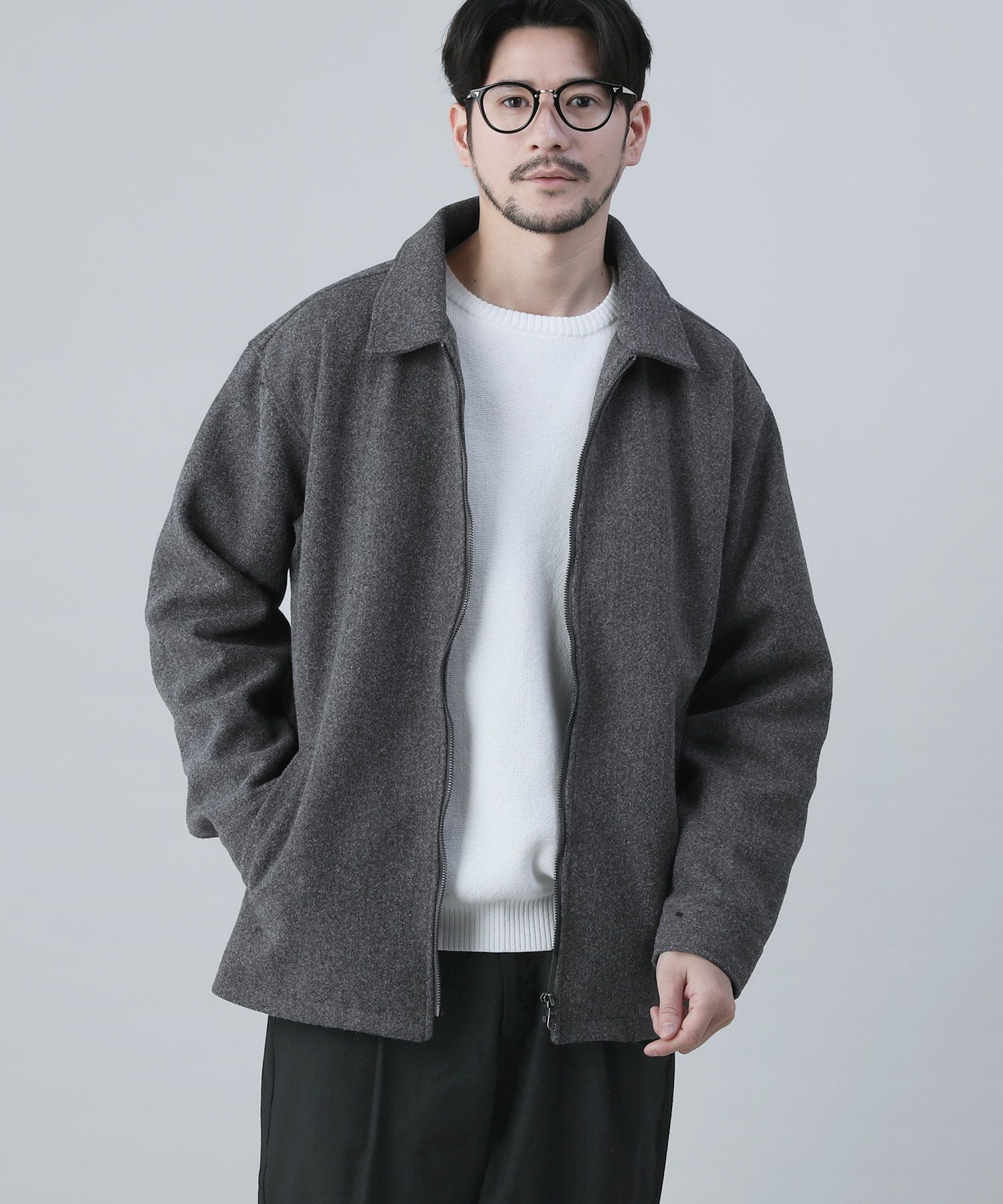 TECHメルトンZIPブルゾン | 【公式】SPU スプ公式通販｜メンズセレクト