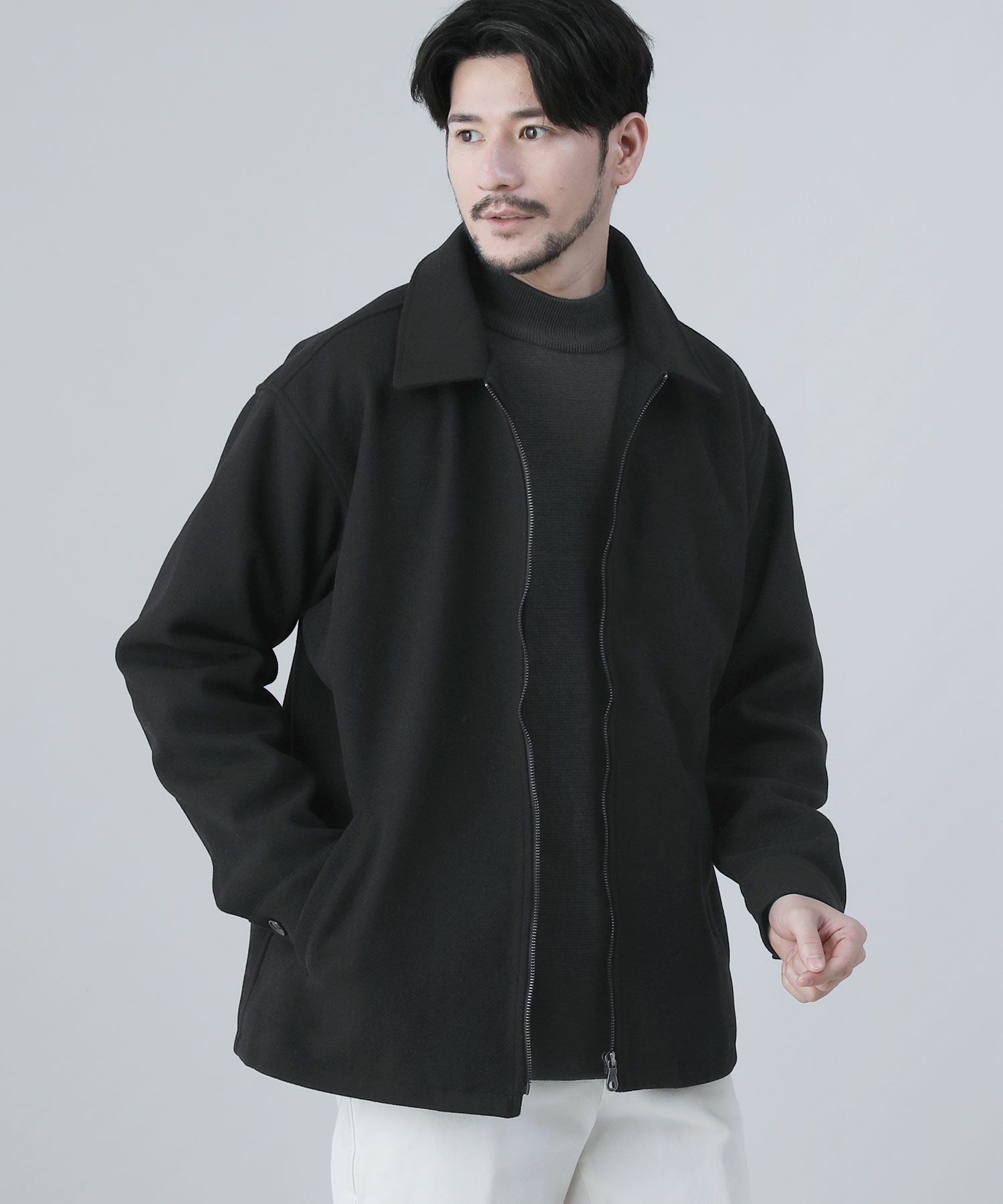 TECHメルトンZIPブルゾン | 【公式】SPU スプ公式通販｜メンズセレクト