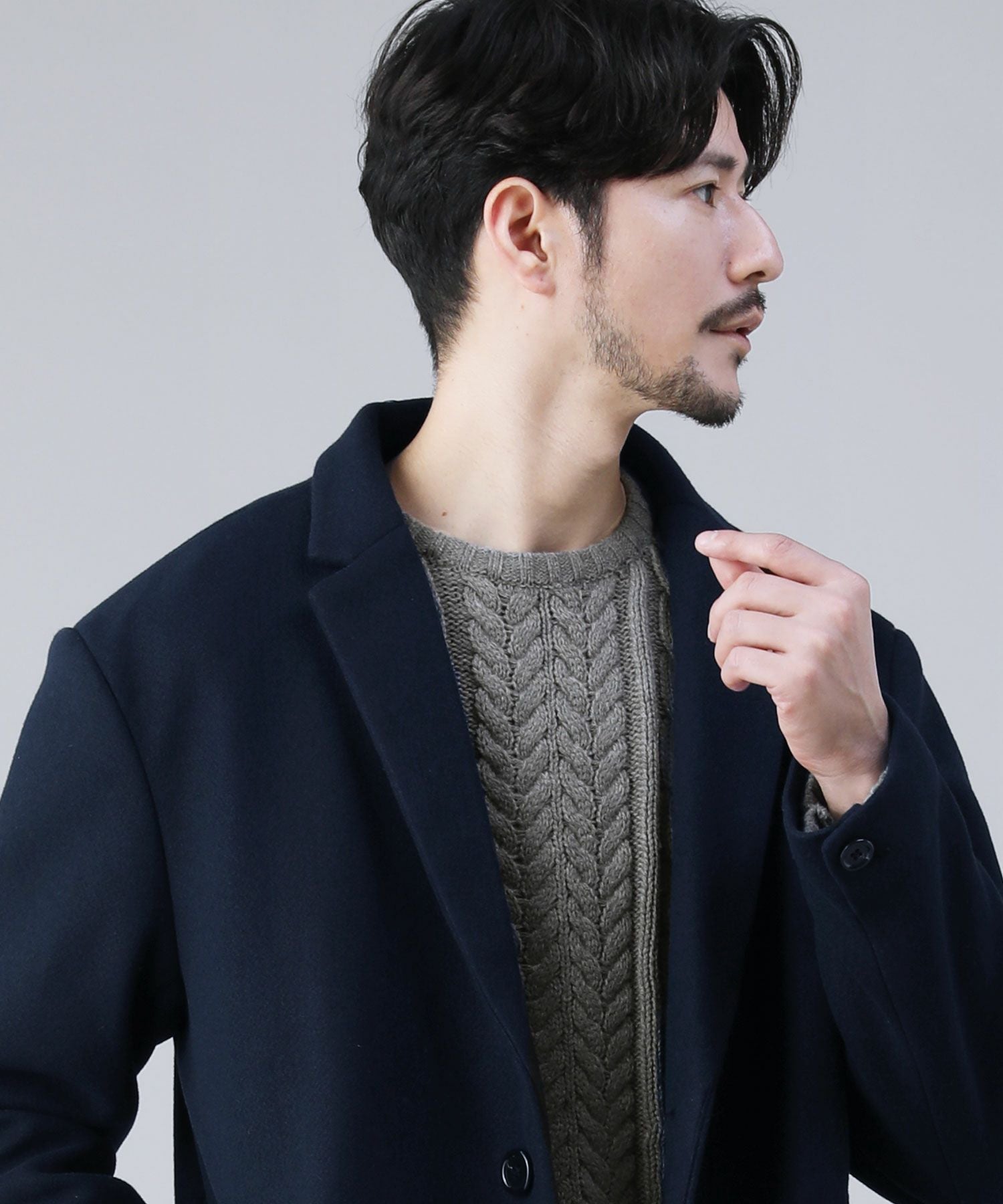 TECHメルトンチェスターコート | 【公式】SPU スプ公式通販｜メンズ