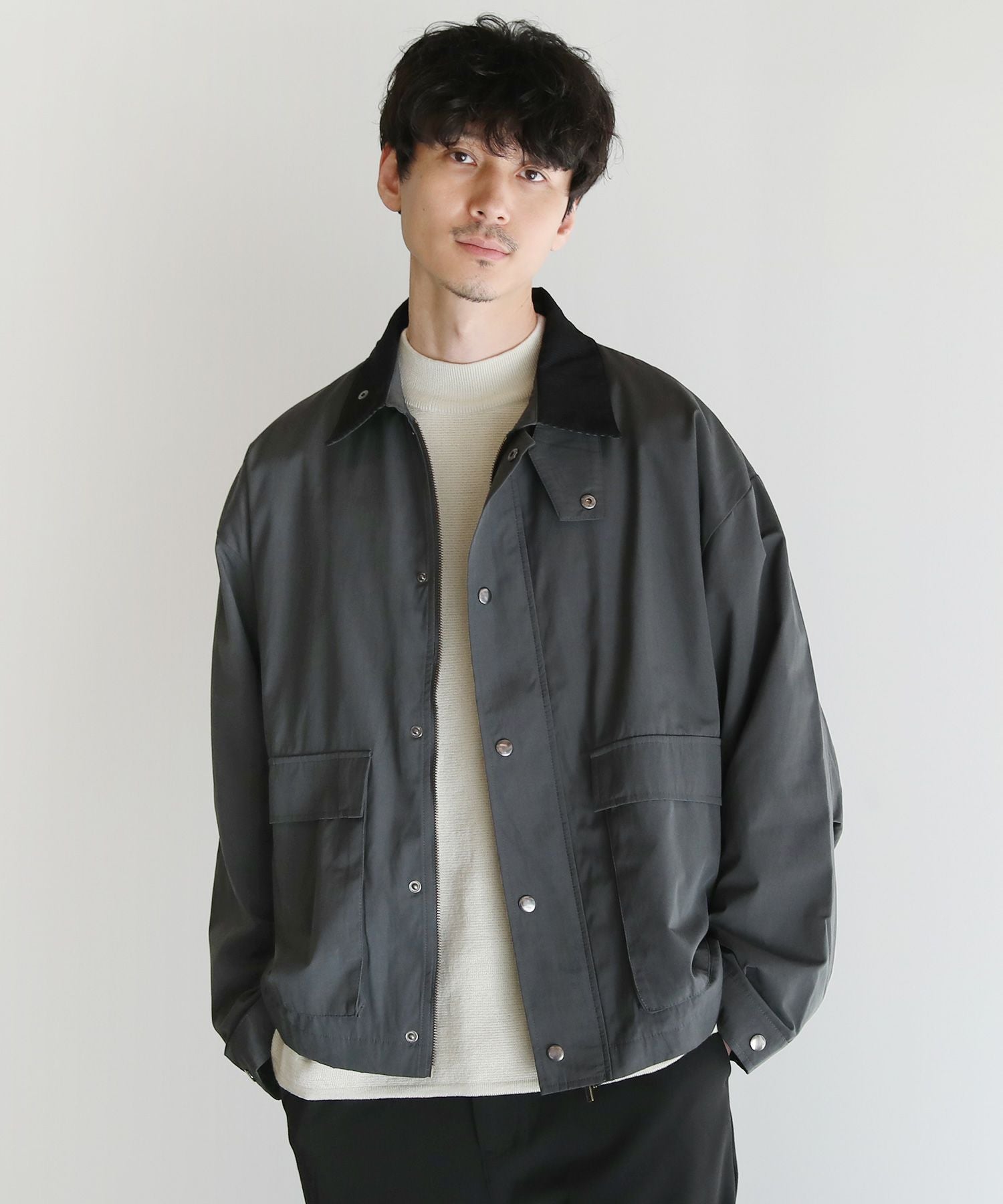 美品✨NOBLE 2WAYダブルカラーショートブルゾン　フリーサイズ 2WAYダブルカラーショートブルゾン | ノーブル(Noble) | マルイウェブ