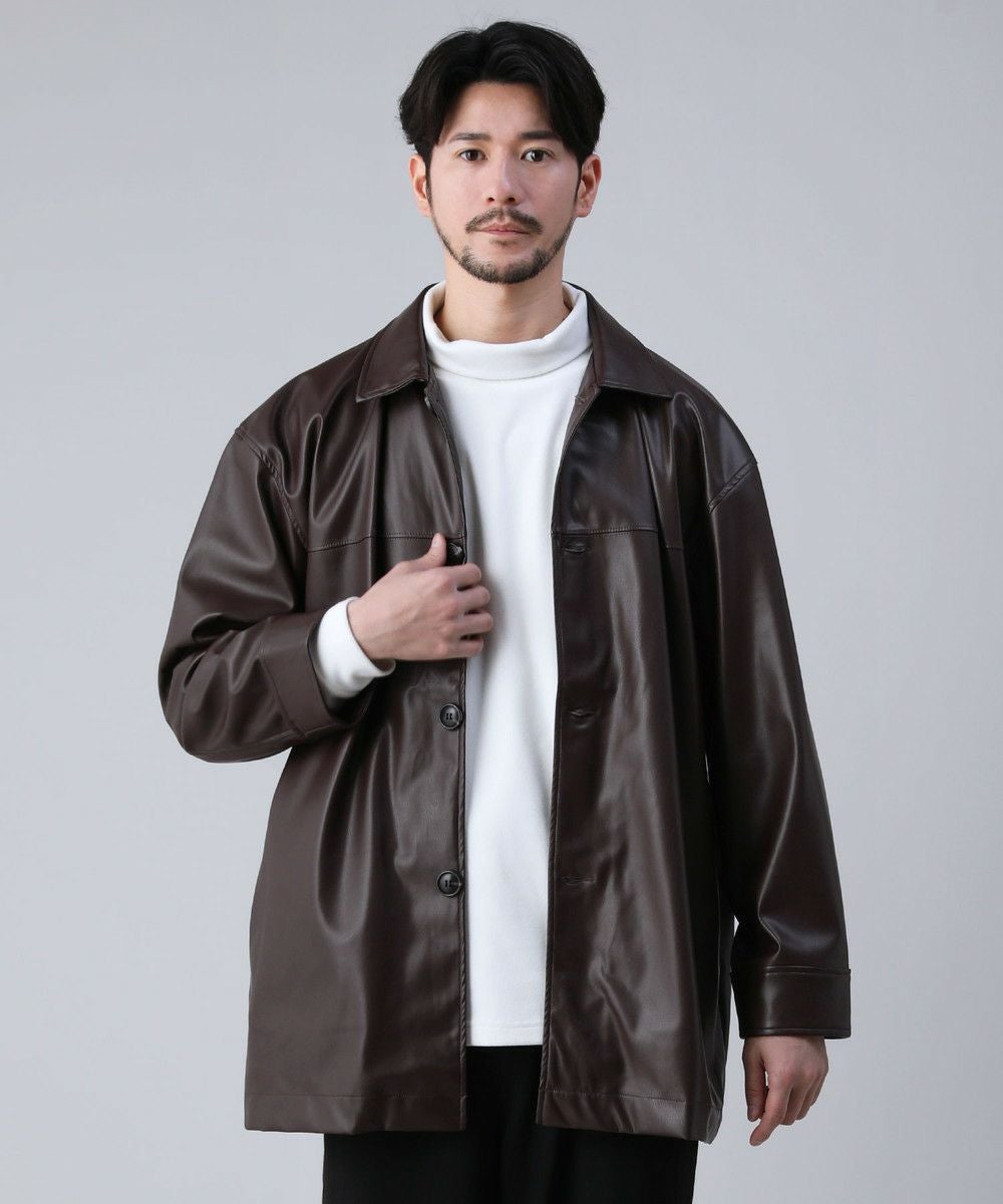 日本製ロイヤルフェイクレザーカーコート | 【公式】SPU スプ公式通販