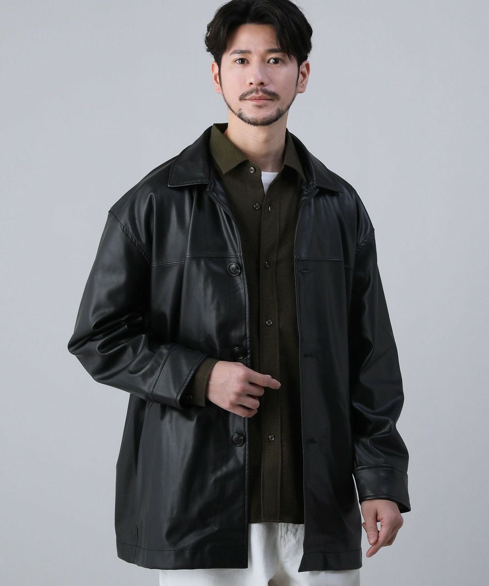 日本製ロイヤルフェイクレザーカーコート | 【公式】SPU スプ公式通販