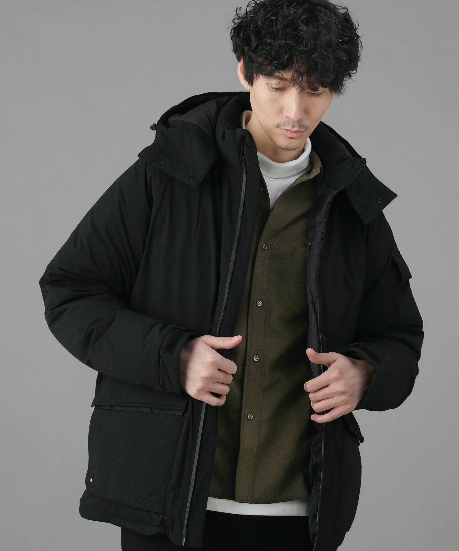 フード脱着2wayダウンジャケット | 【公式】SPU スプ公式通販｜メンズ