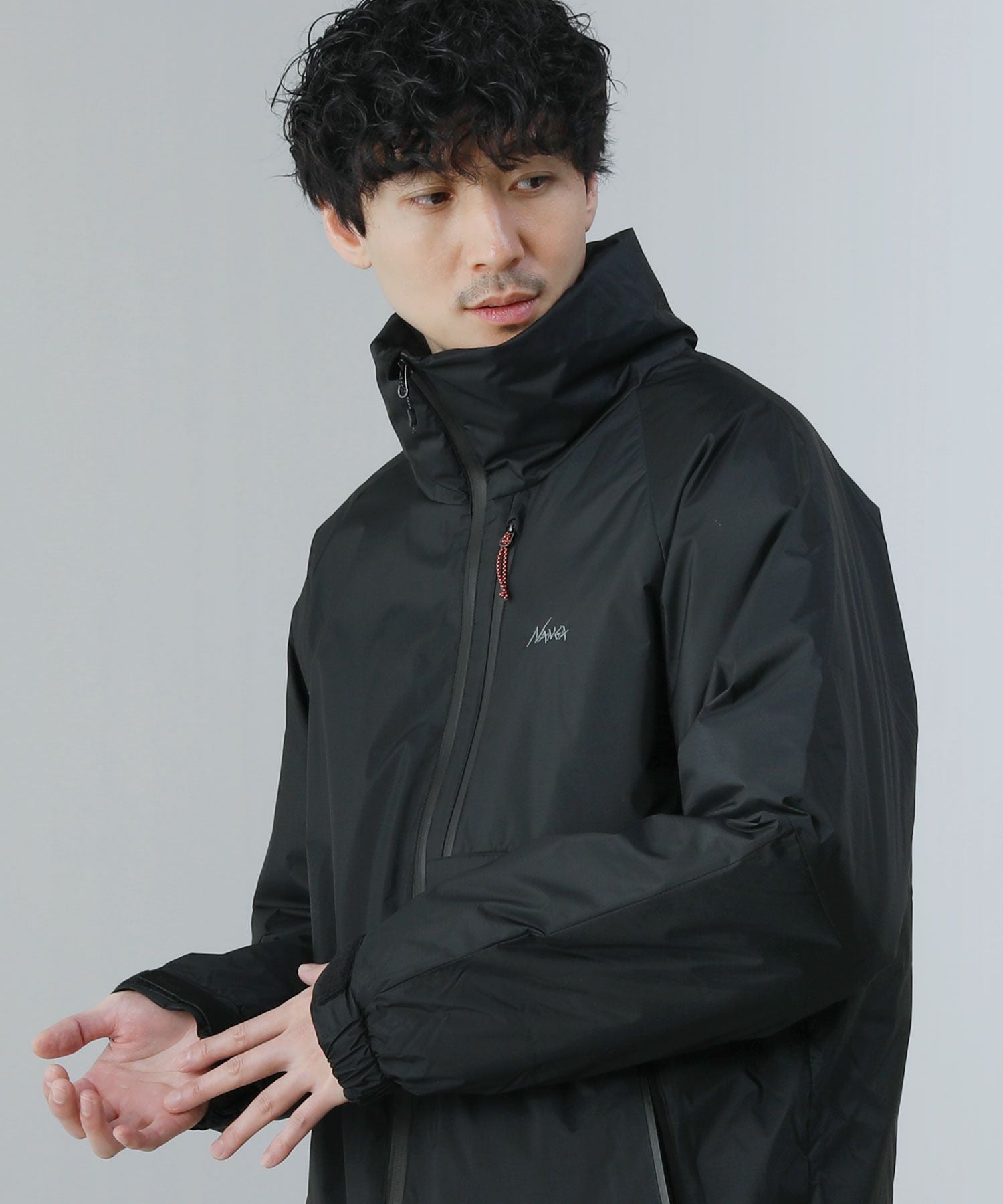 AURORA STAND COLLAR DOWN JACKETオーロラスタンドカラーダウン
