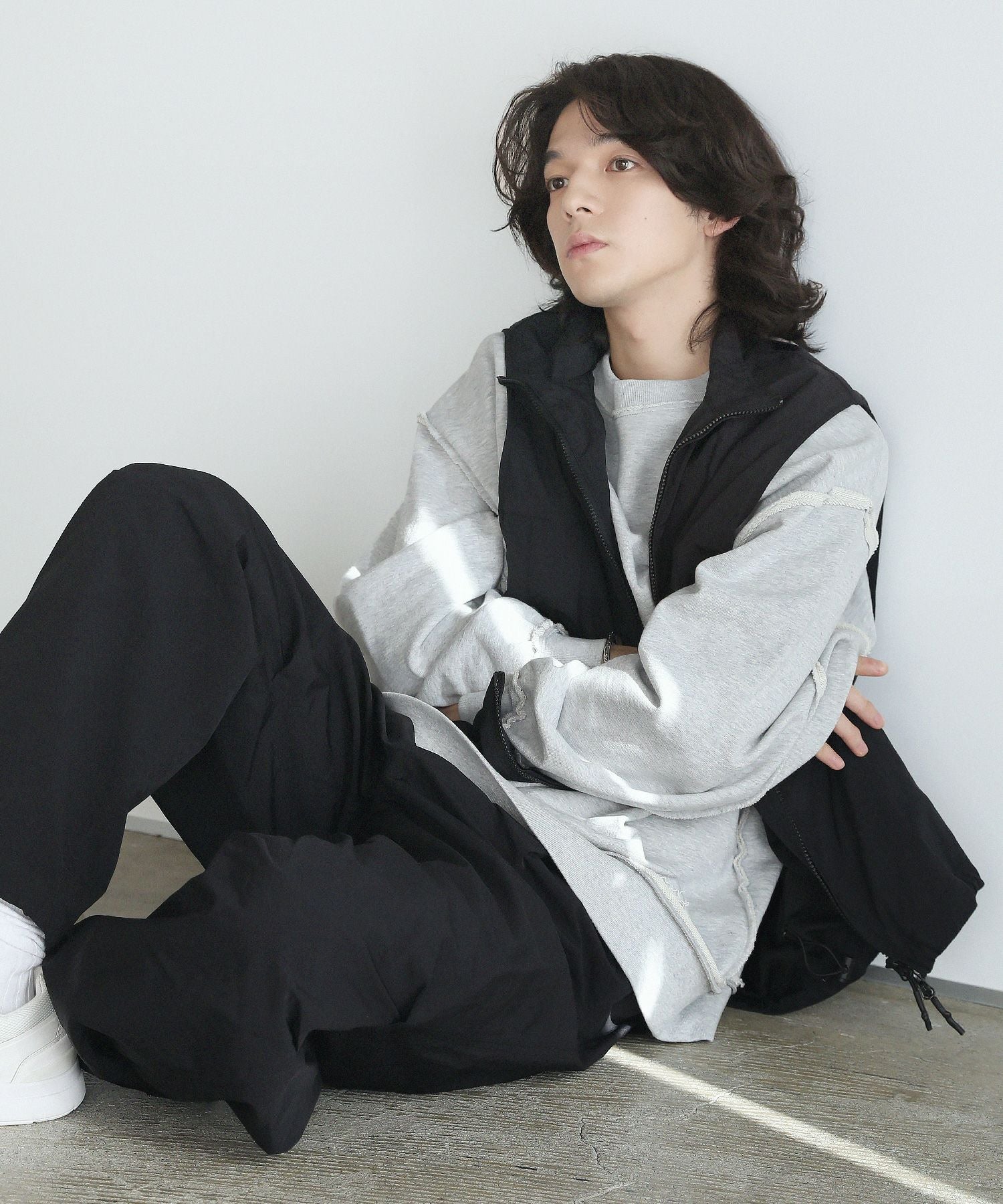 オーバーサイズダメージスウェットシャツ | 【公式】SPU スプ公式通販