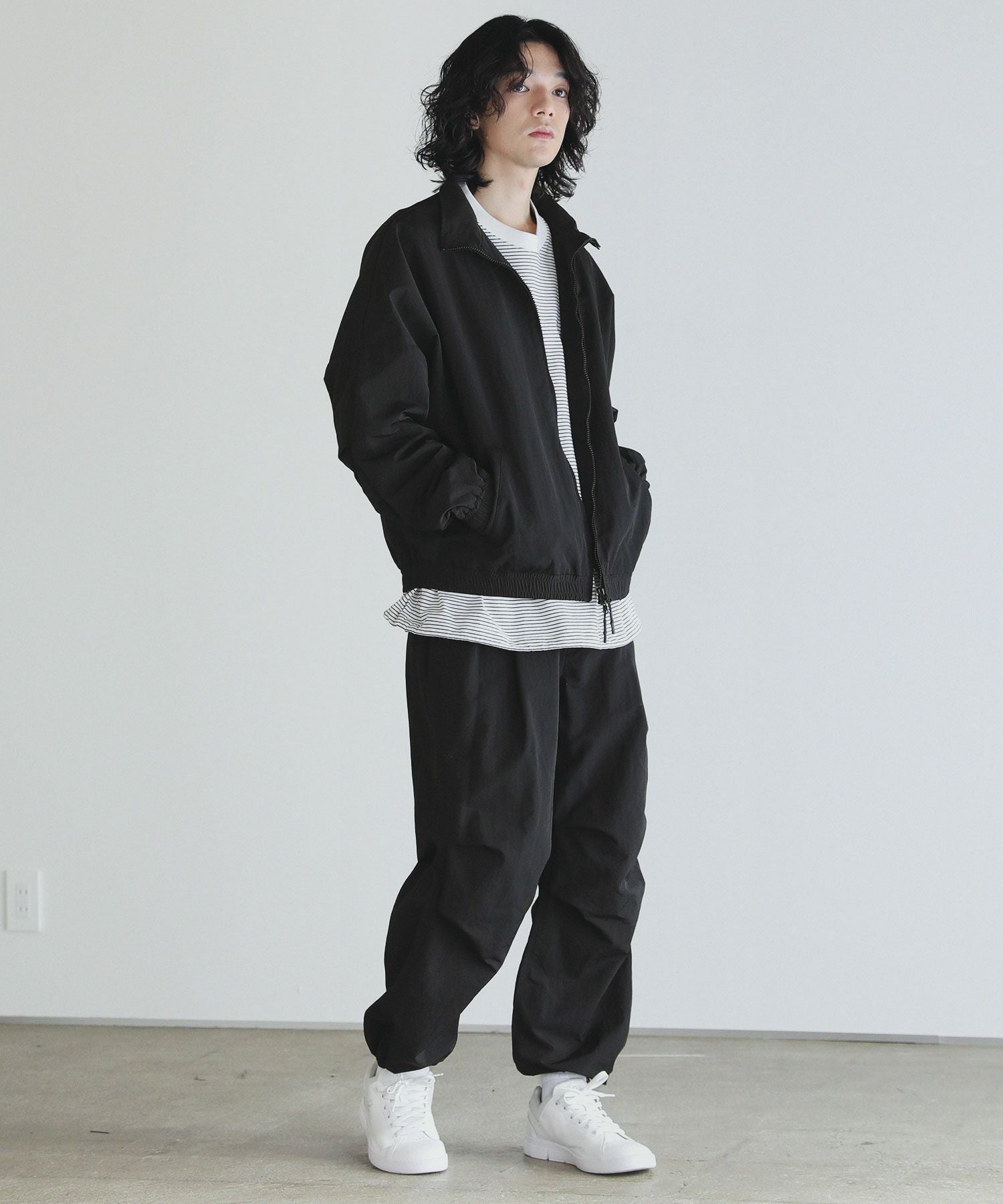 お値下　J.PRESS【撥水加工】スパンナイロンタッサー ヴィンテージ・撥水加工＞東レ・ナイロンタッサー Augustine [M便 1/3