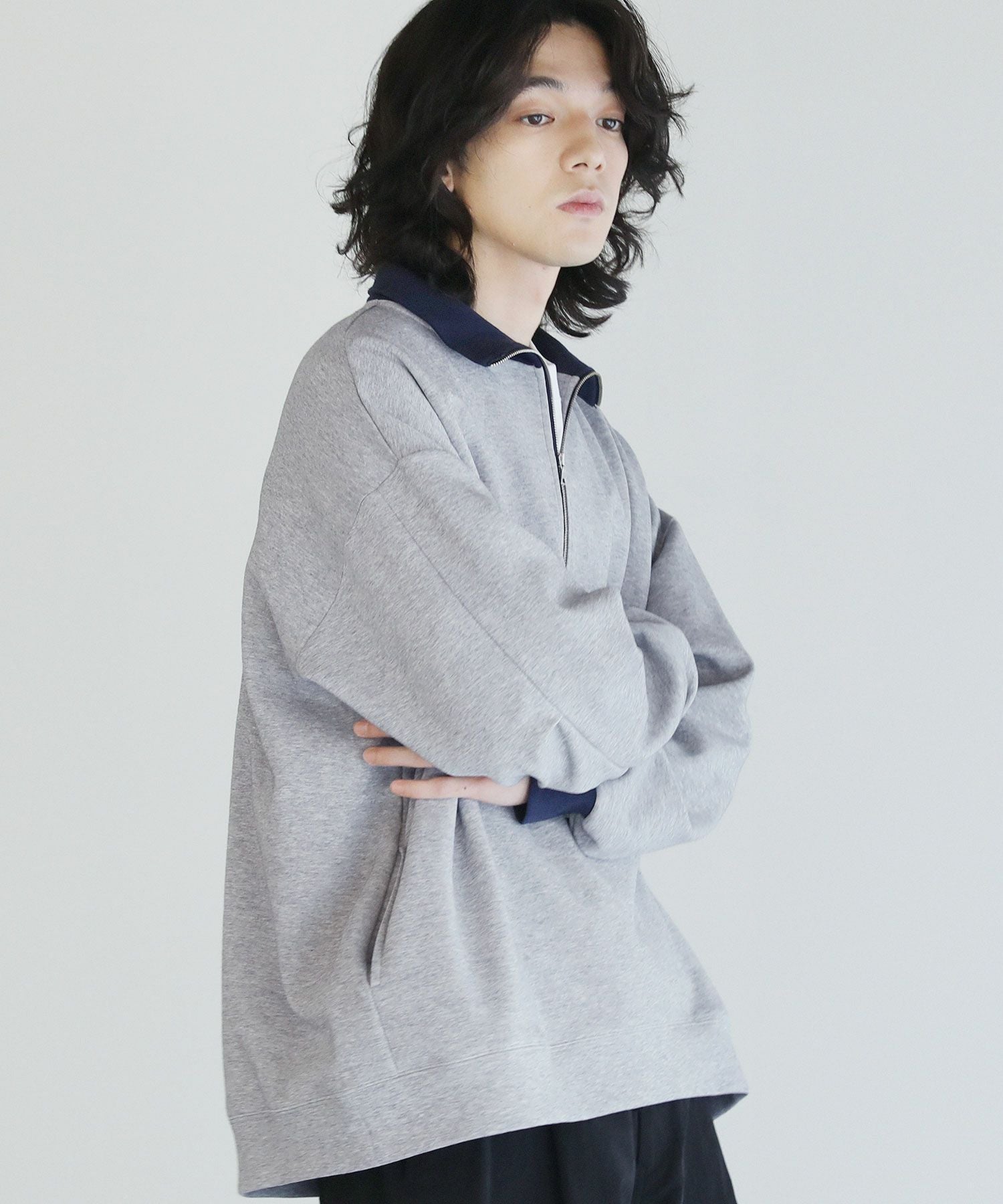 AP STUDIO SUPERGEELONG ダブルカフクルーネックプルオーバー □NZ LAMBS 9G クルーネックプルオーバー｜トゥモローランド 公式サイト