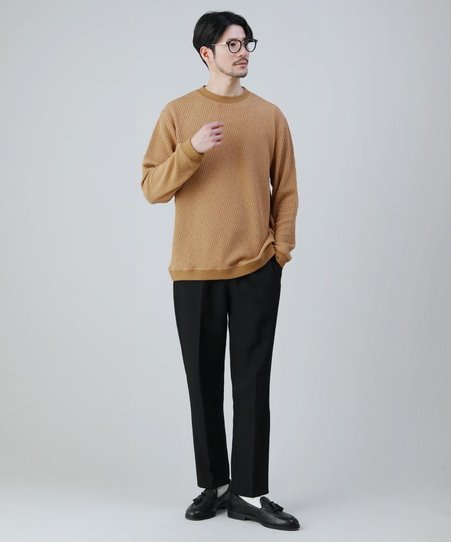 ハニカムサーマル長袖スウェット | 【公式】SPU スプ公式通販｜メンズ