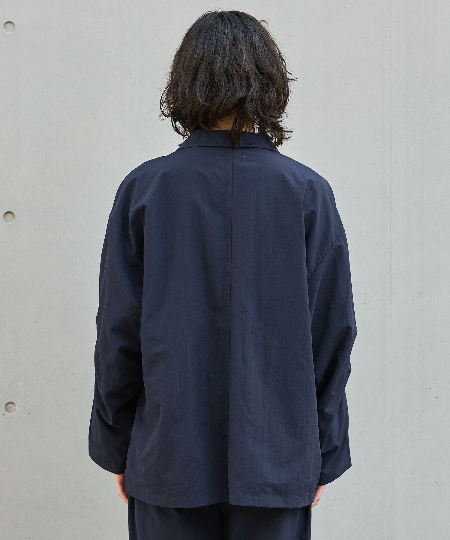 ワッシャーテックナイロン リラックスフィットアーバンテーラード